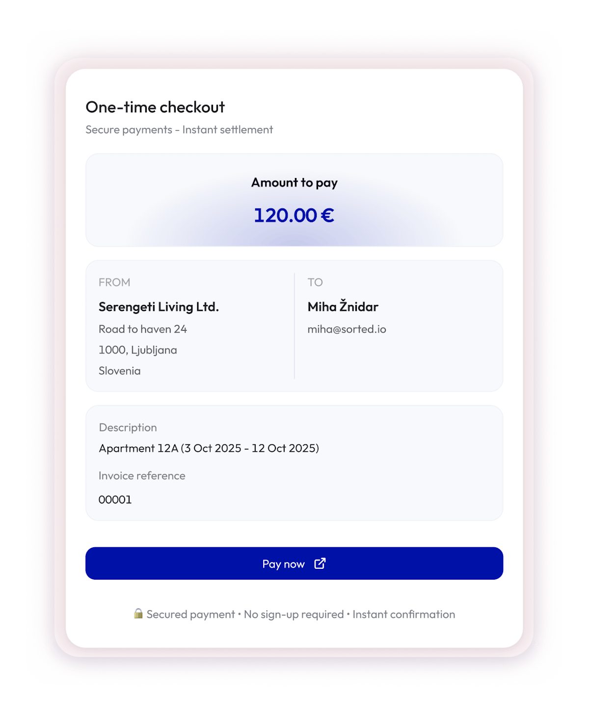 Share your Invoice