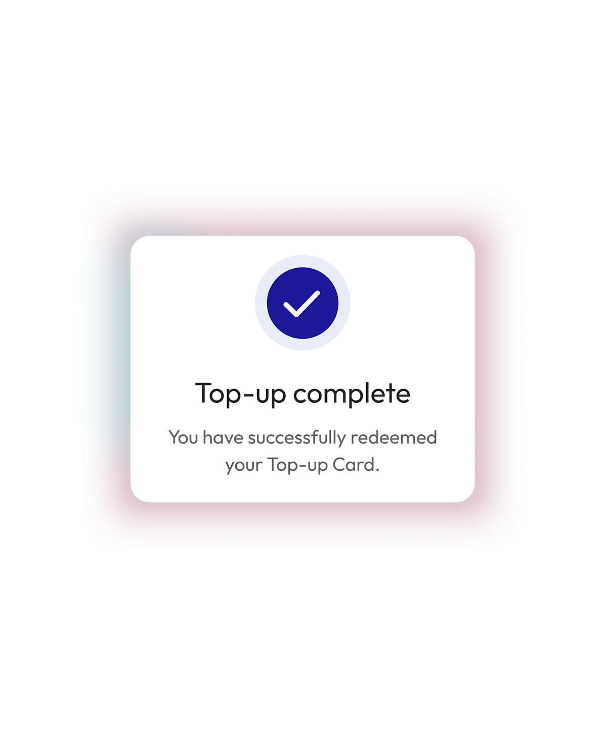 Instant top-up