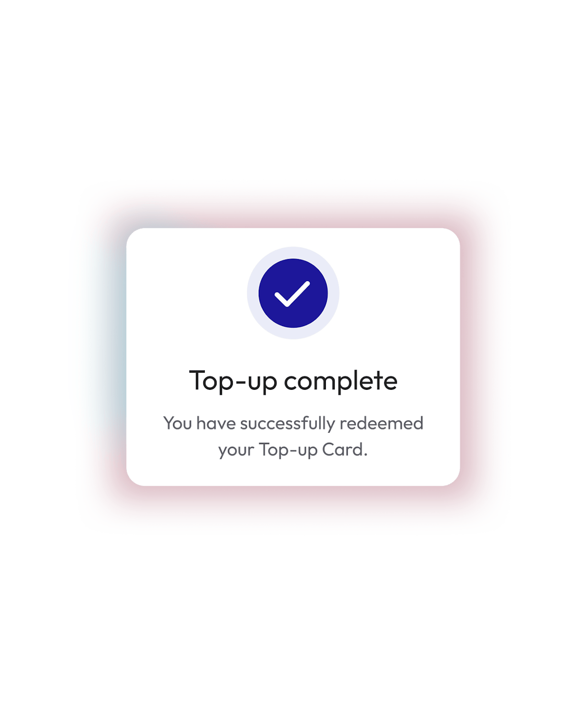 Instant top-up