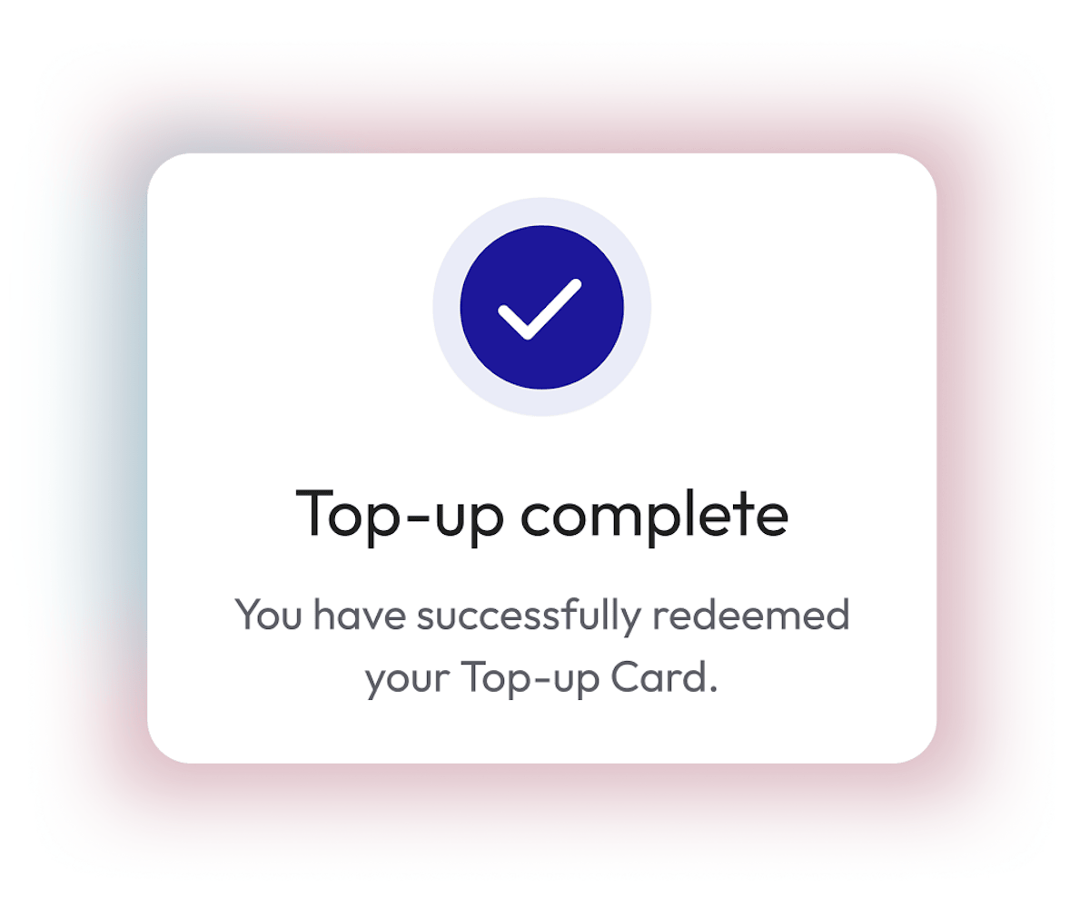 Instant top-up
