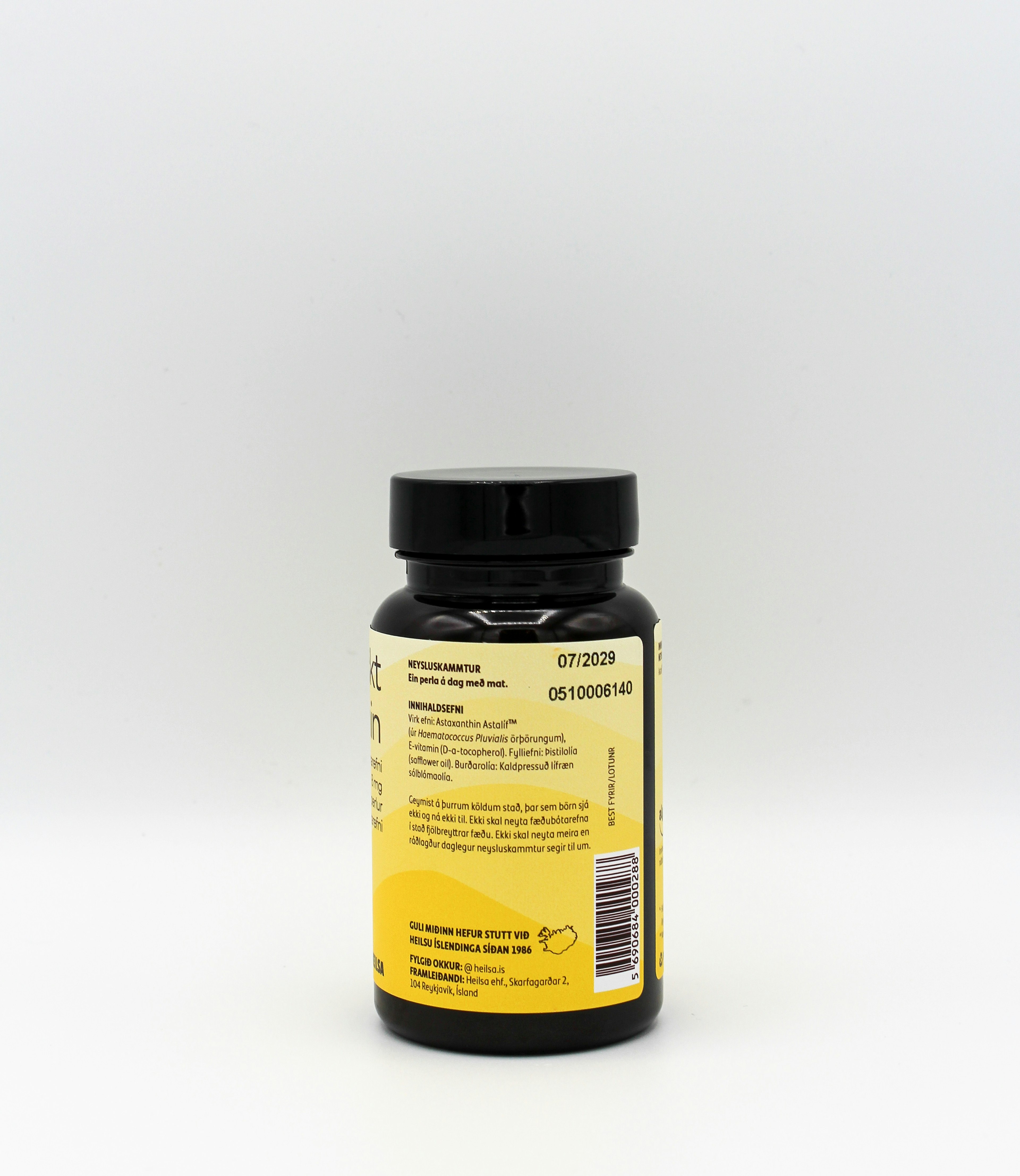 Íslenskt Astaxanthin