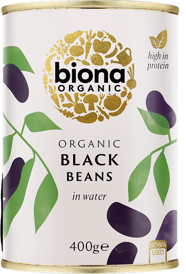 Biona Svartar baunir 400 g 
