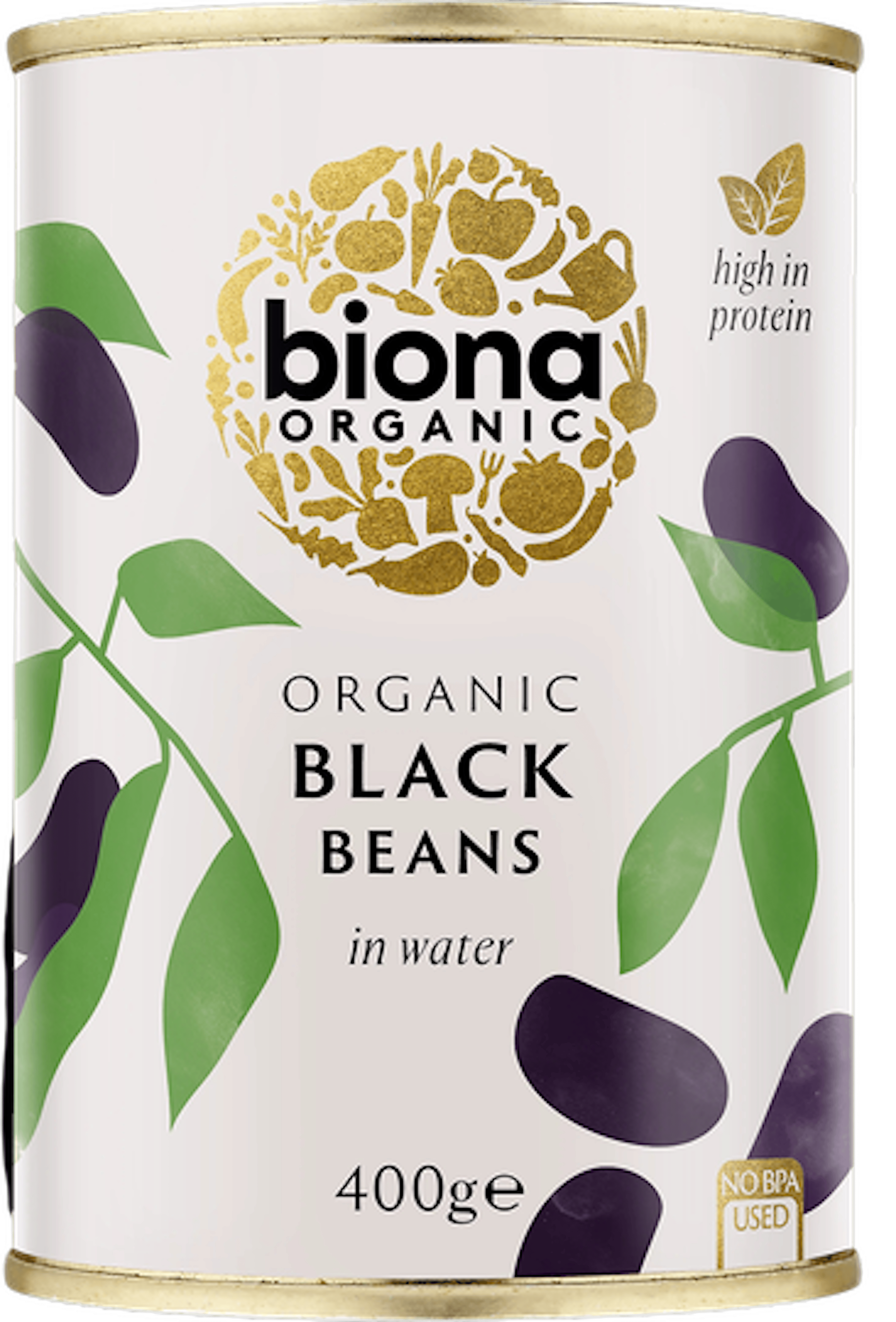 Biona Svartar baunir 400 g 