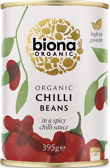 Biona Chilli baunir 395 g