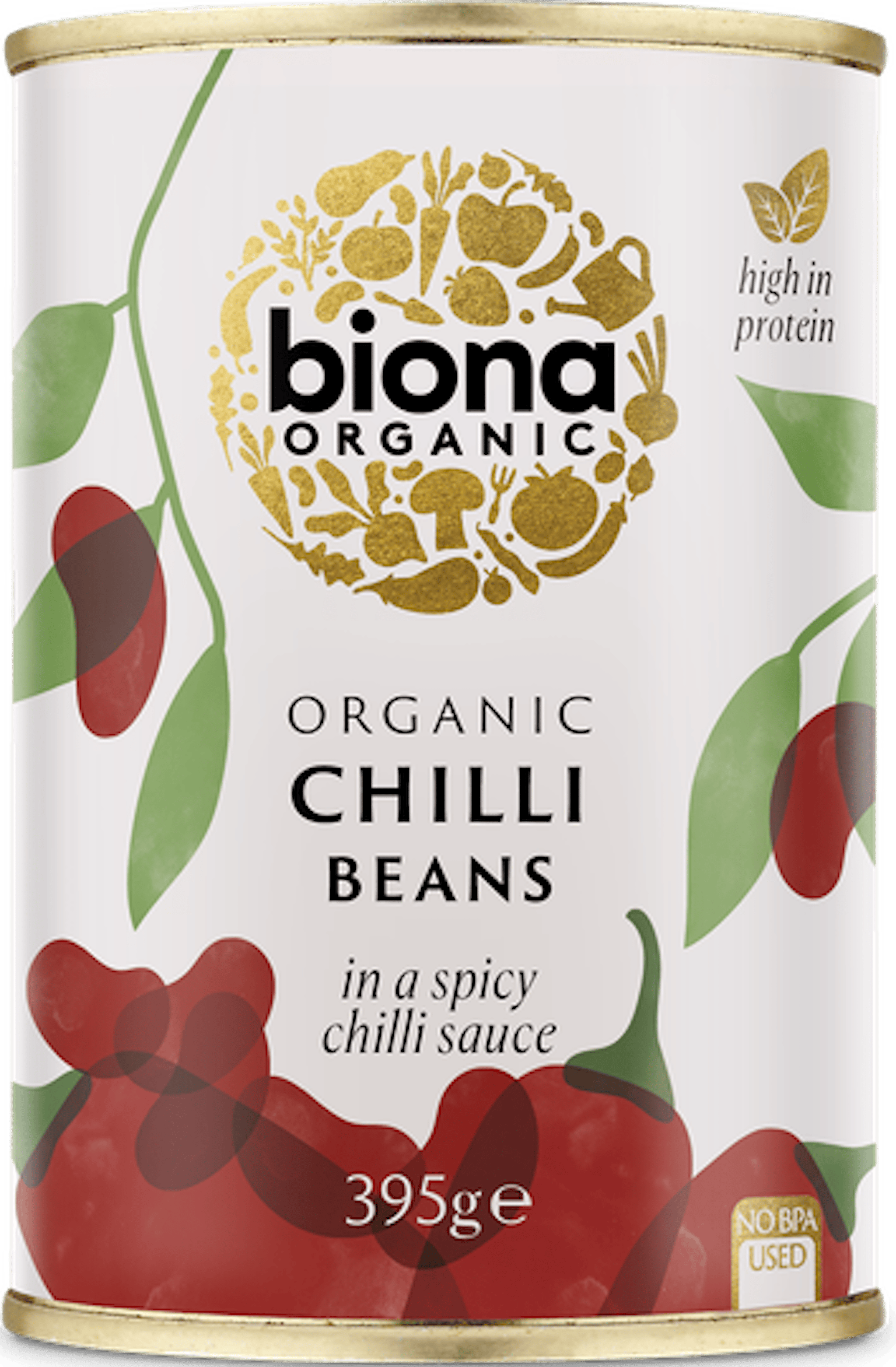 Biona Chilli baunir 395 g