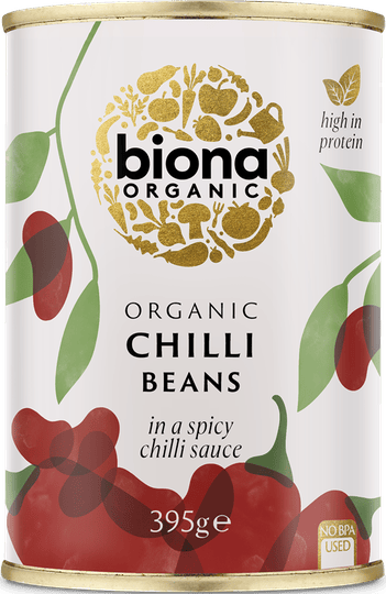 Biona Chilli baunir 395 g