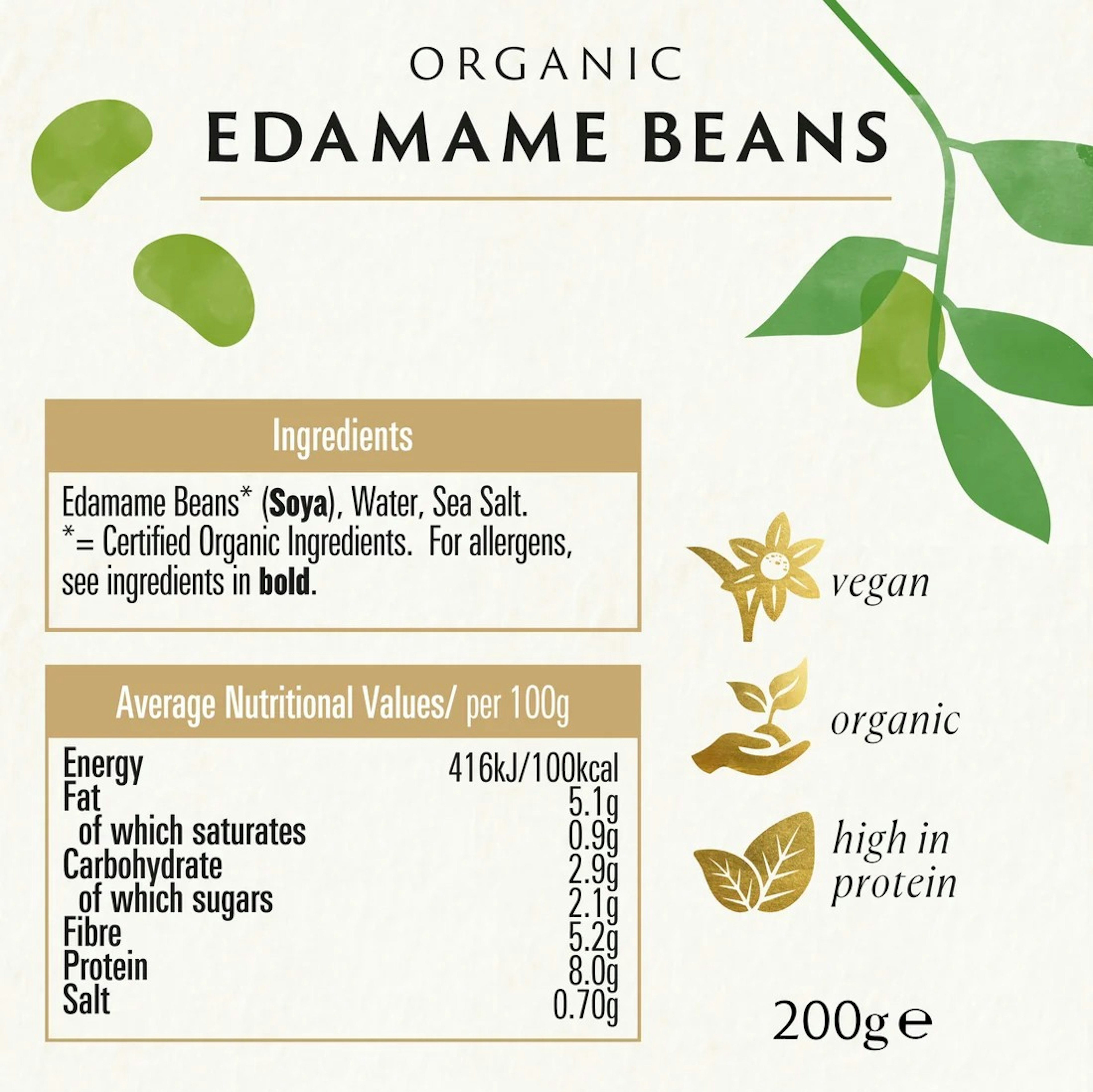 Biona Edamame baunir 200 g