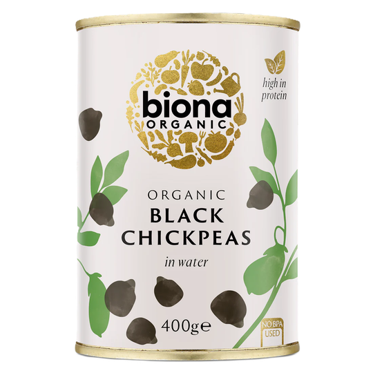 Biona Svartar kjúklingabaunir 400 g 