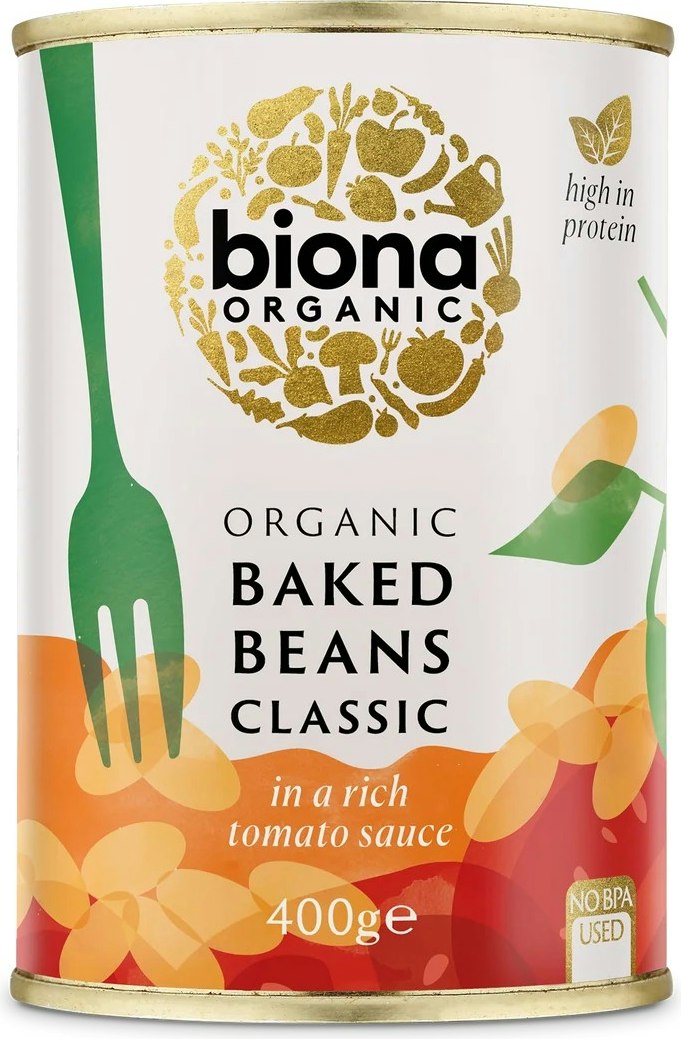 Biona Bakaðar baunir í tómatsósu 400 g
