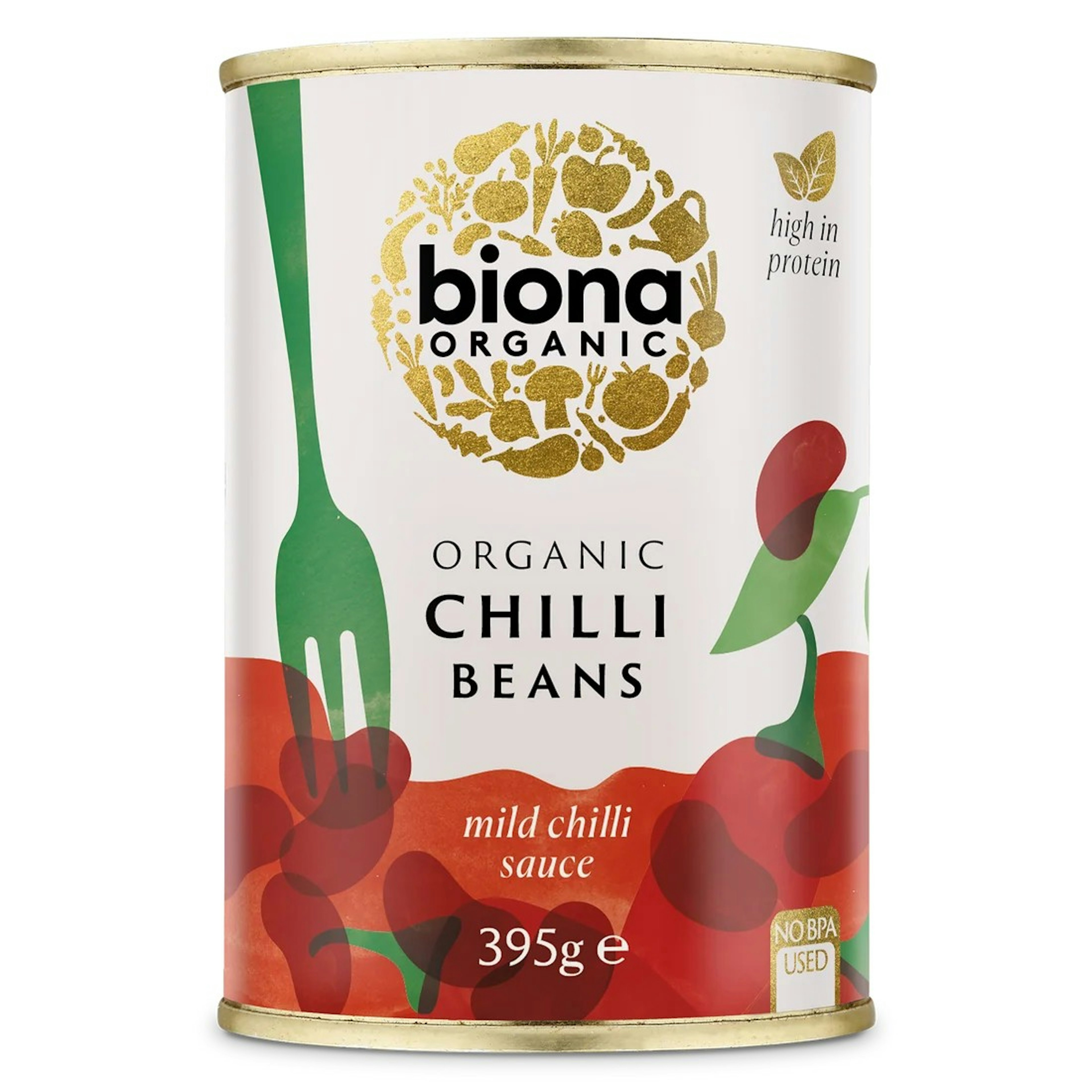 Biona Chilli baunir 395 g 