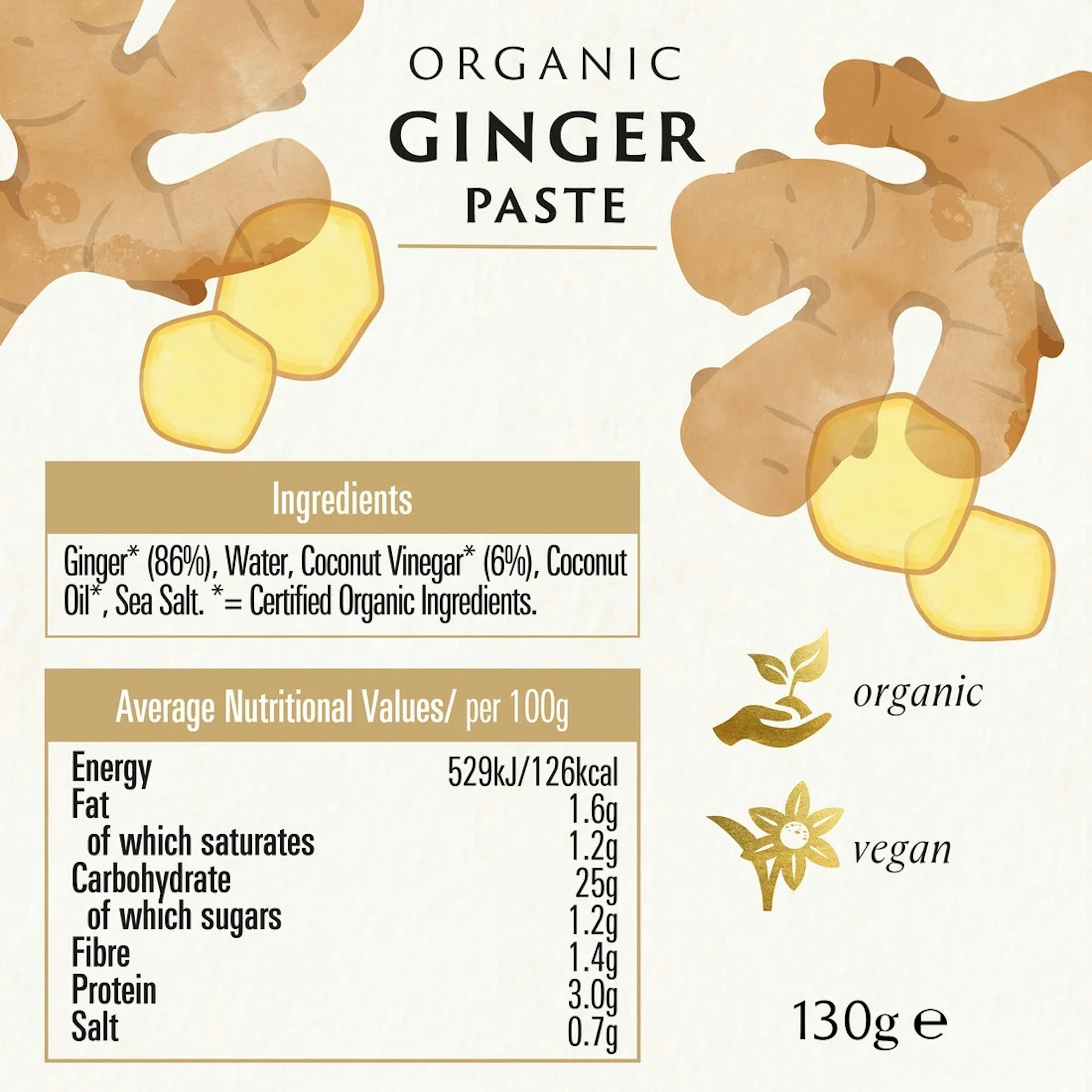 Biona Ginger Paste 130 g