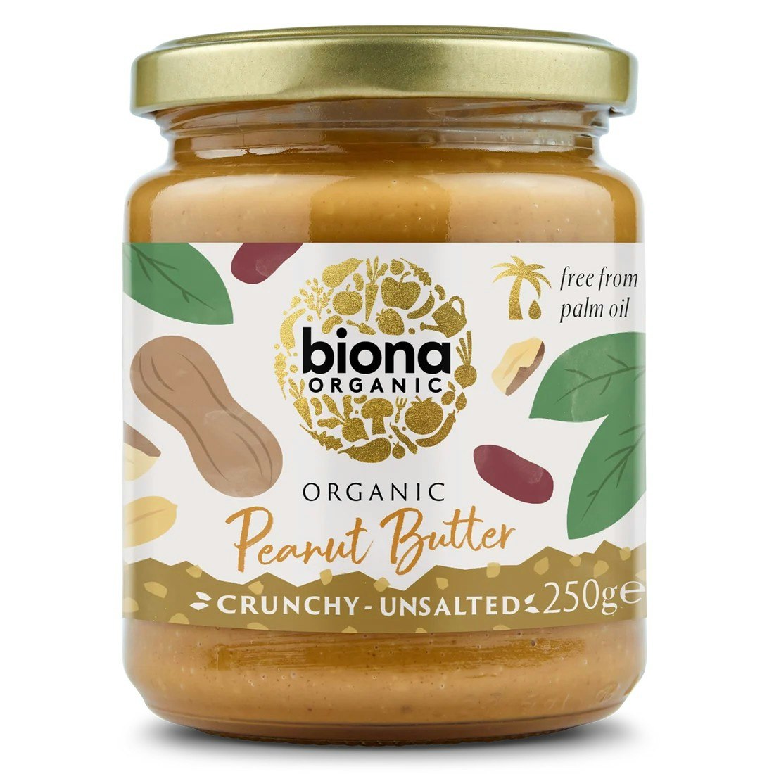 Biona Hnetusmjör Crunchy 250 g