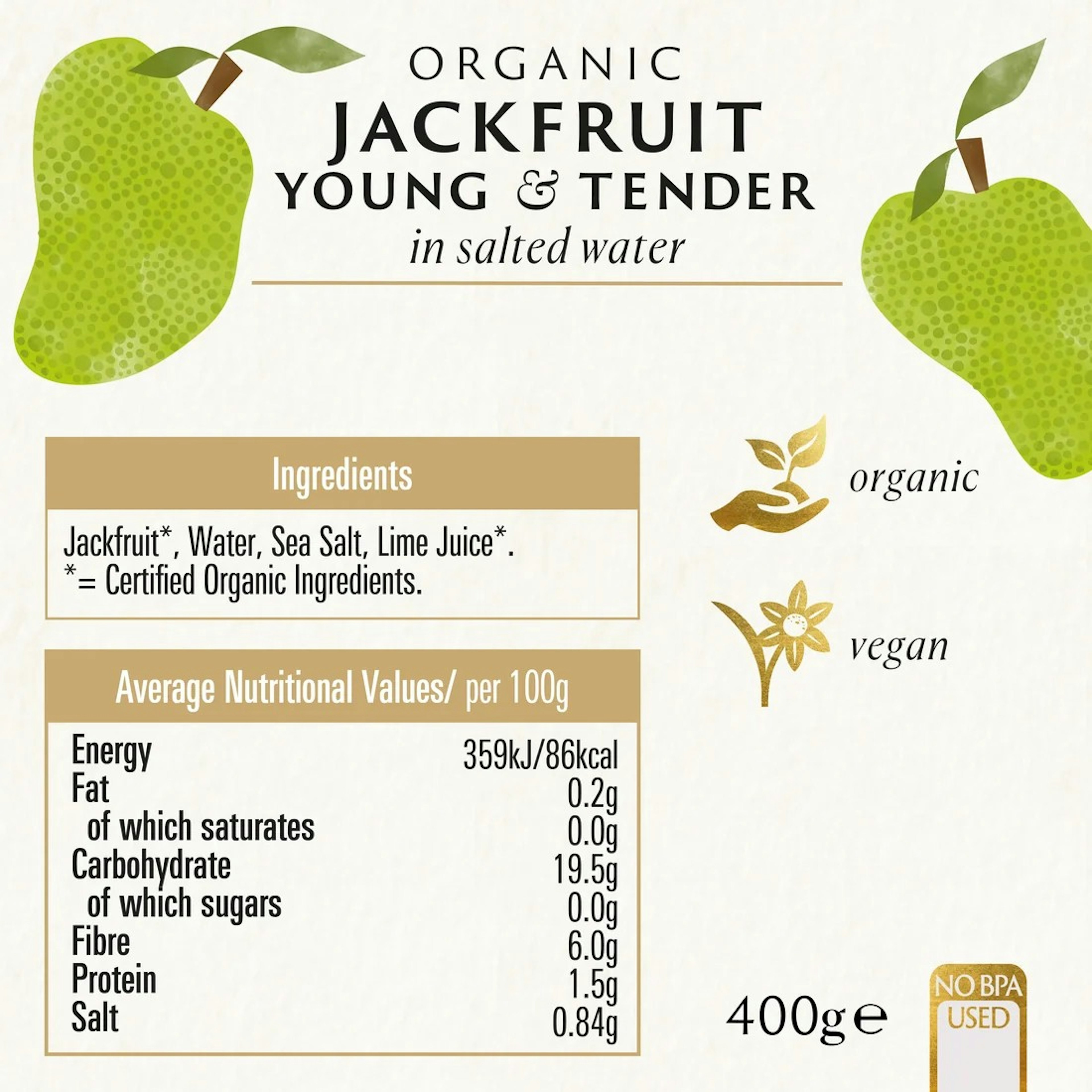 Biona Jackfruit  400 g 