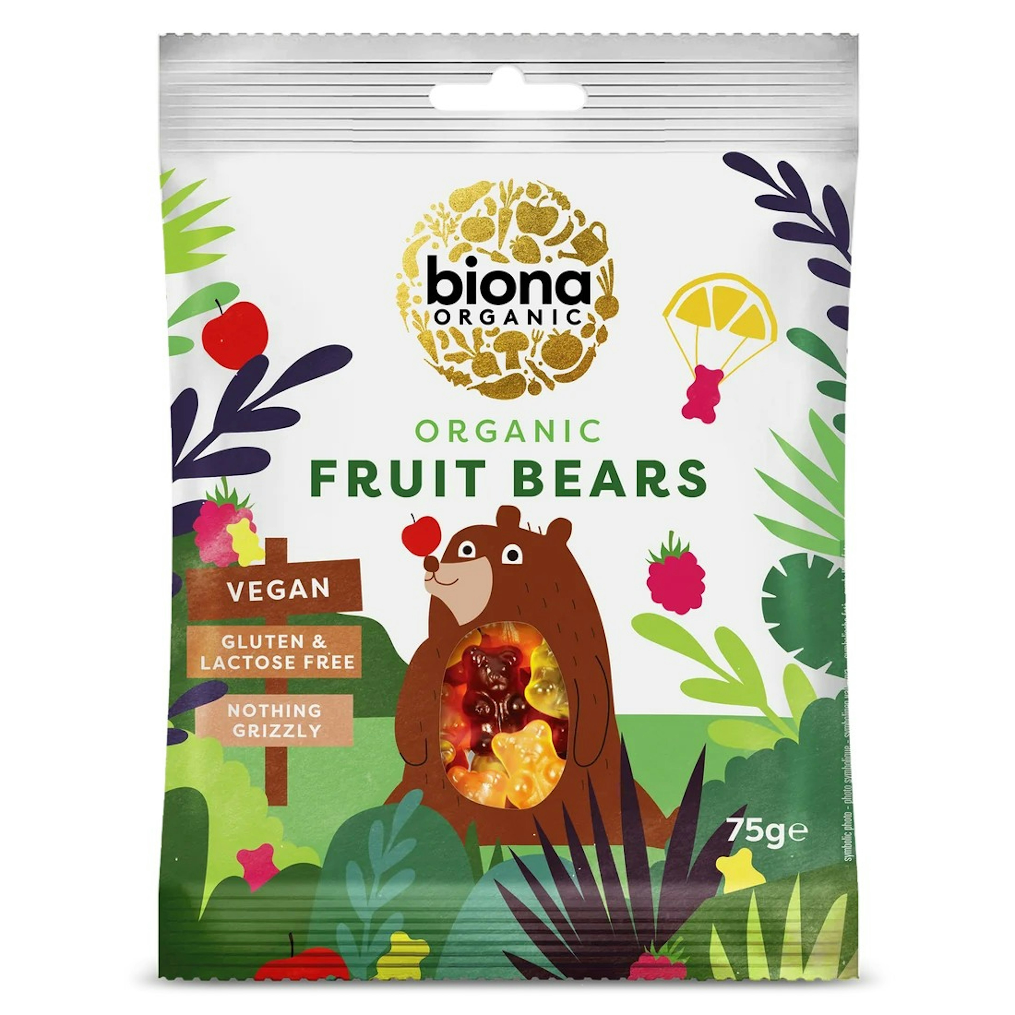 Biona Mini Fruit Bears 75 g