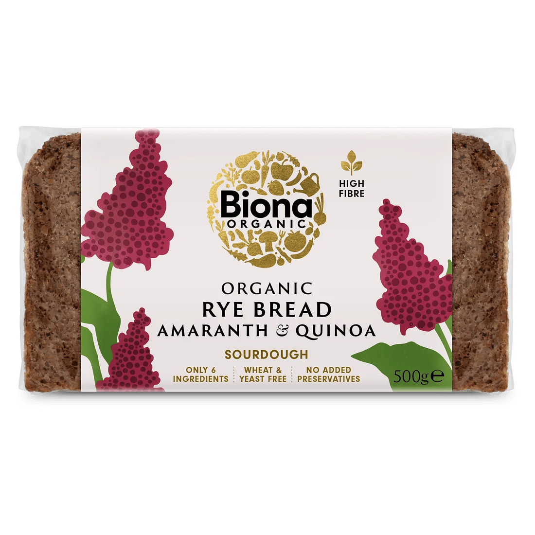 Biona Rúgbrauð Amarant & Kínóa 500 g