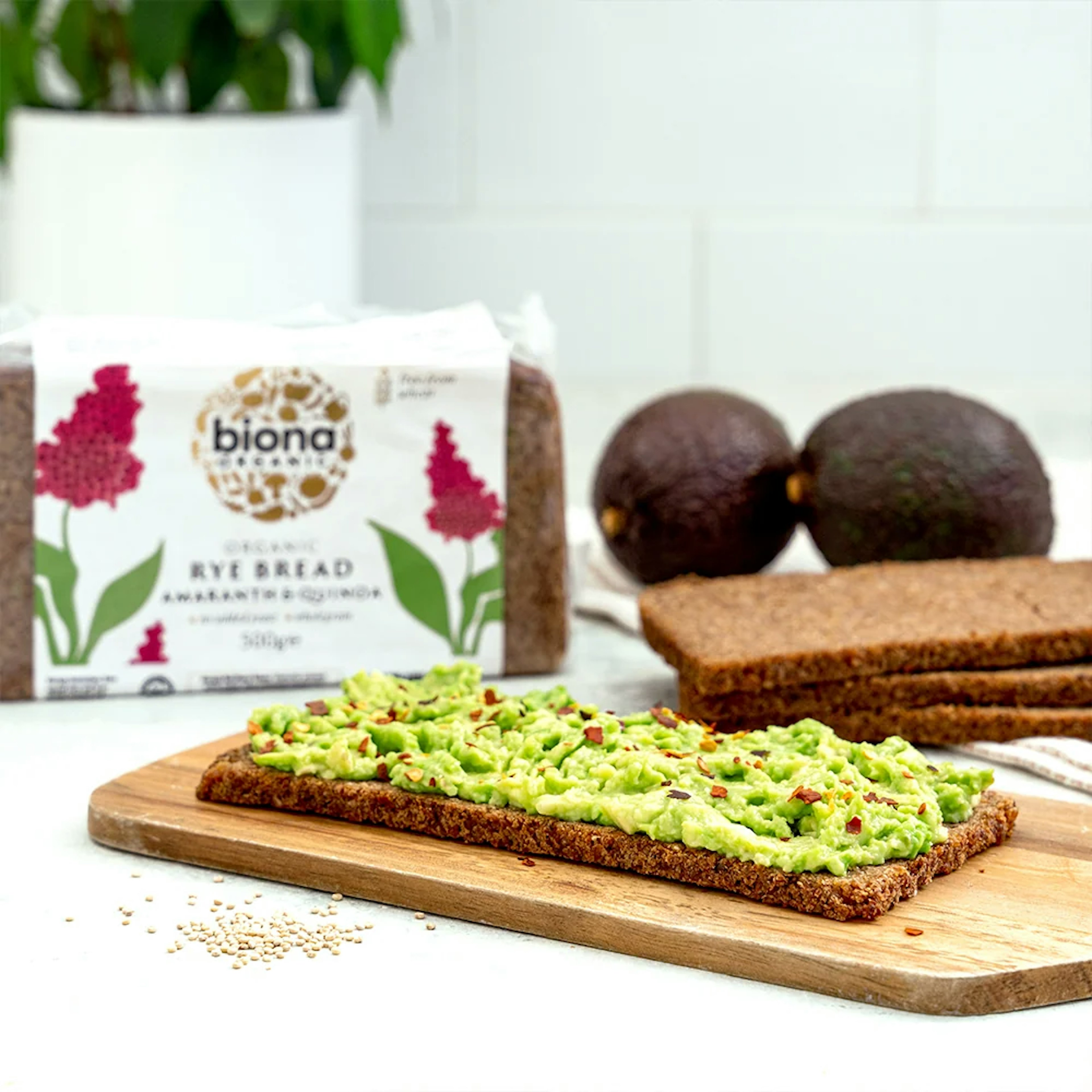 Biona Rúgbrauð Amarant & Kínóa 500 g 