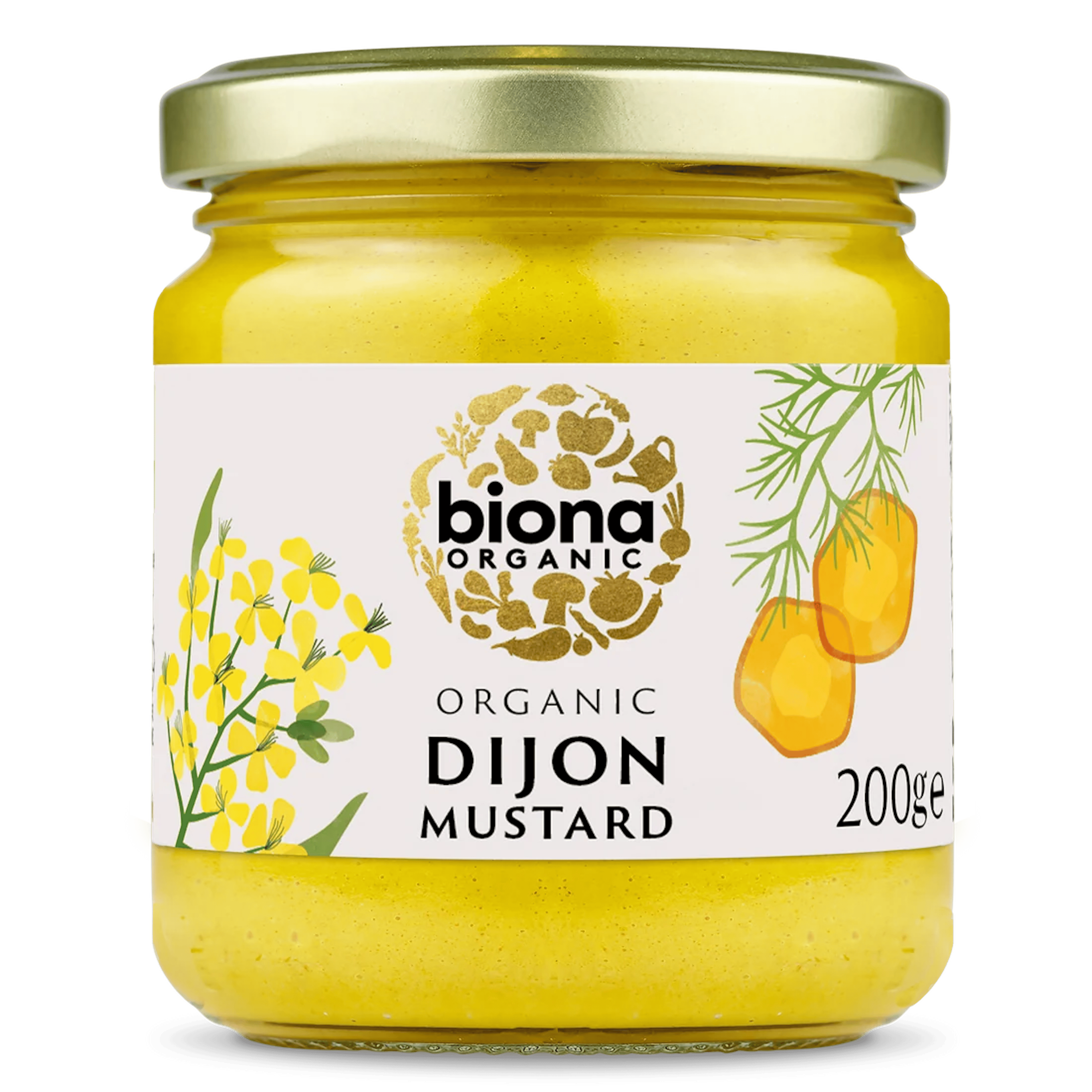 Biona Dijon sinnep 200 g 