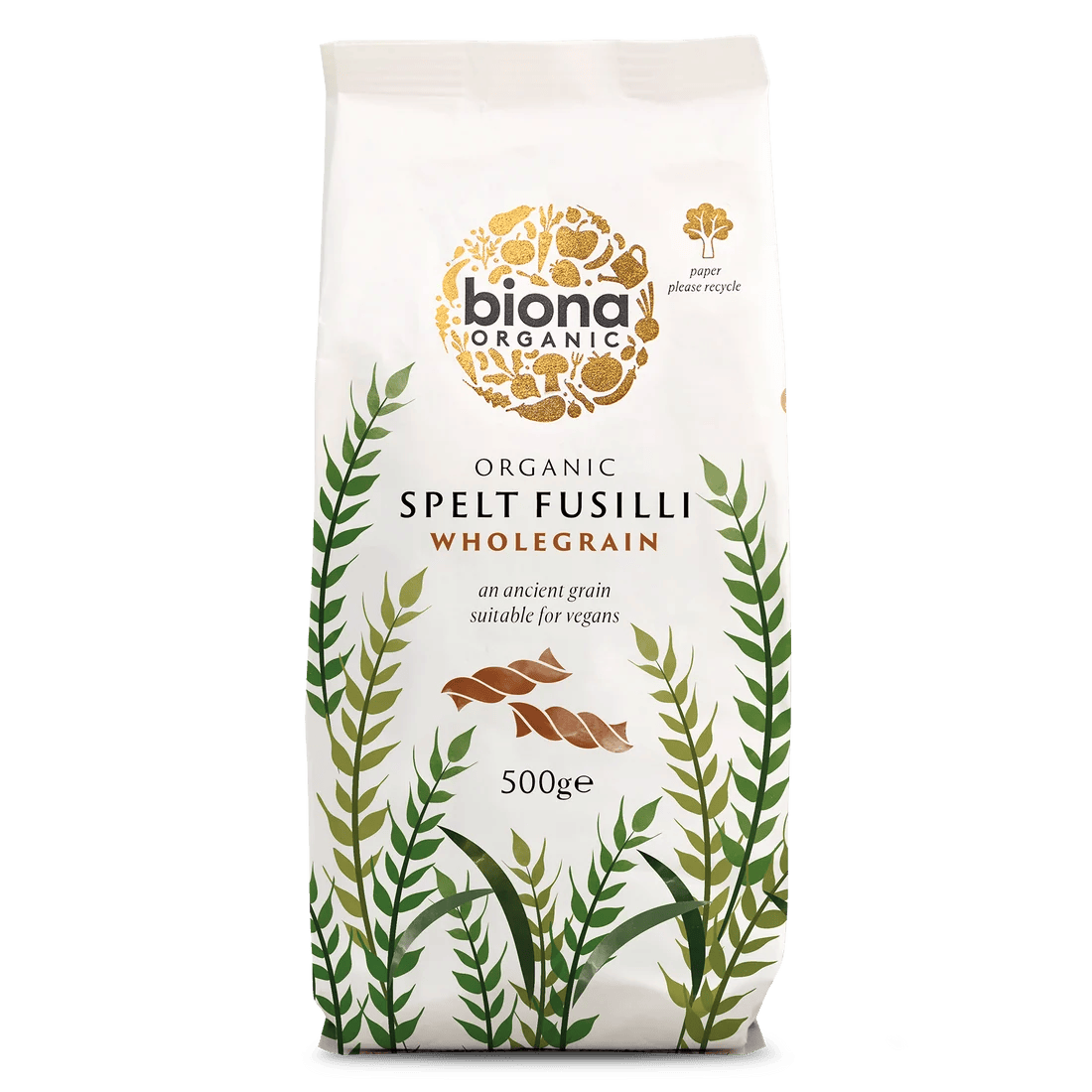 Biona Fusilli heilkornaspelti 500 g