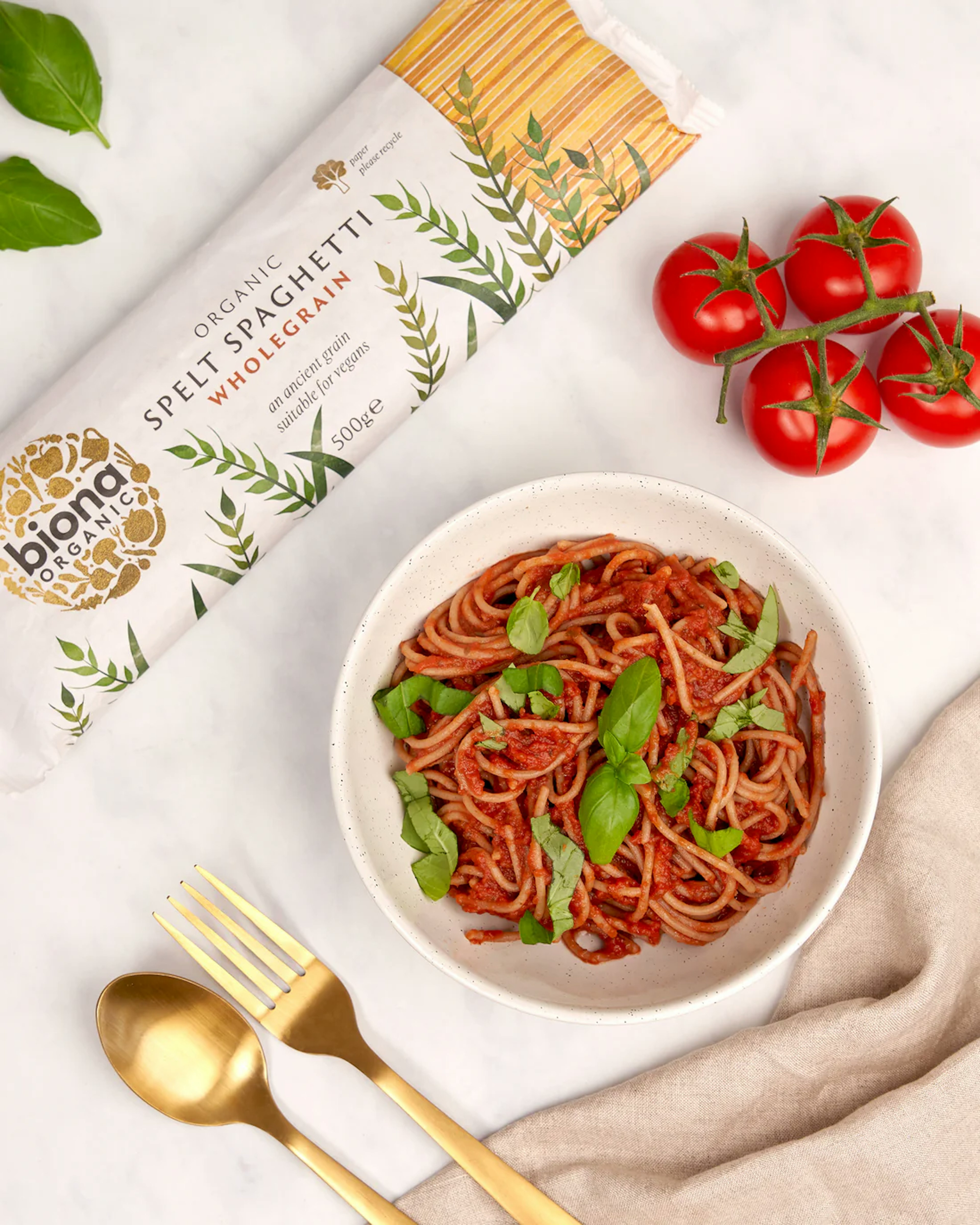 Biona Spaghetti heilkornaspelti 500 g