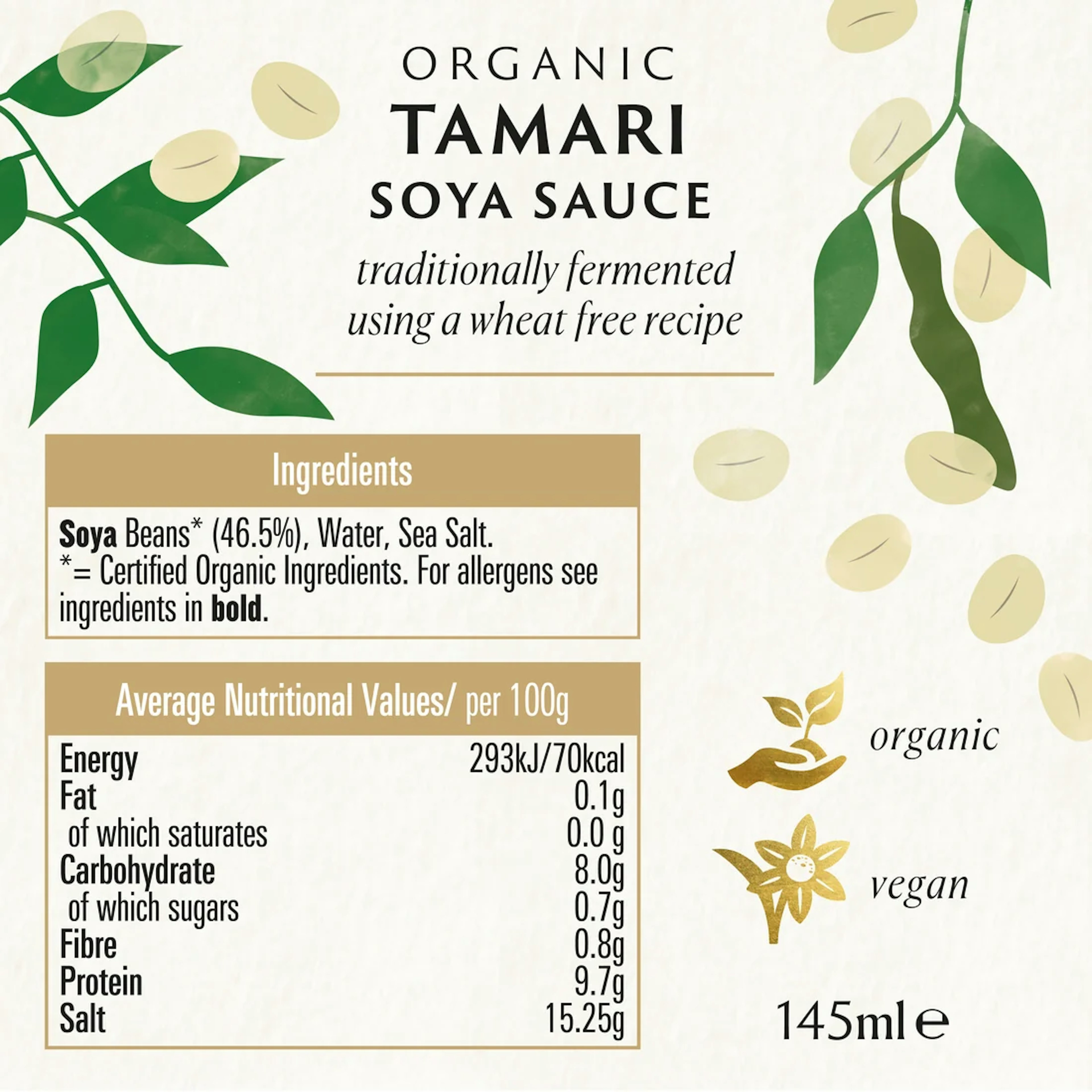 Biona Tamari sósa 145 ml 