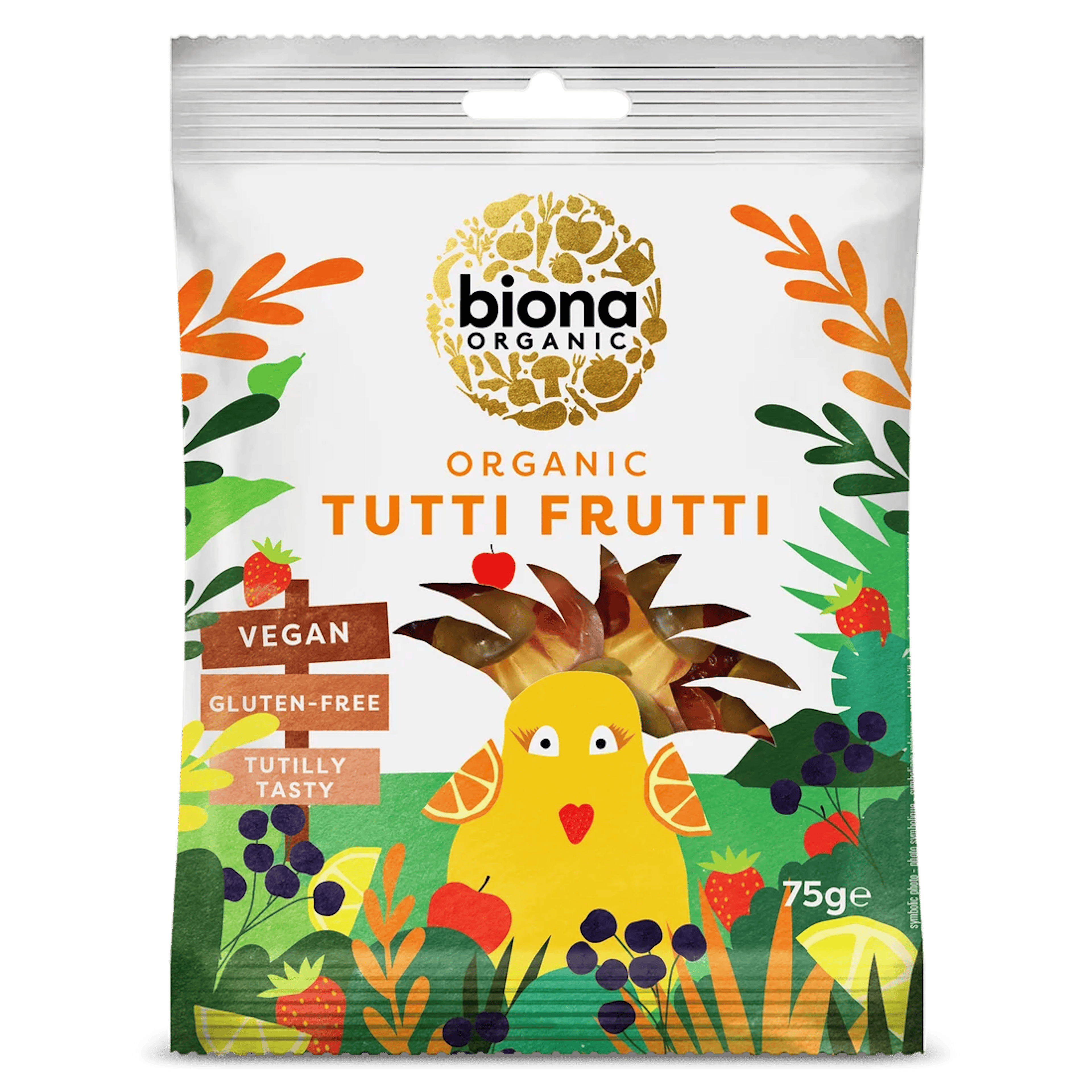 Biona Tutti Frutti ávaxtanammi 75 g