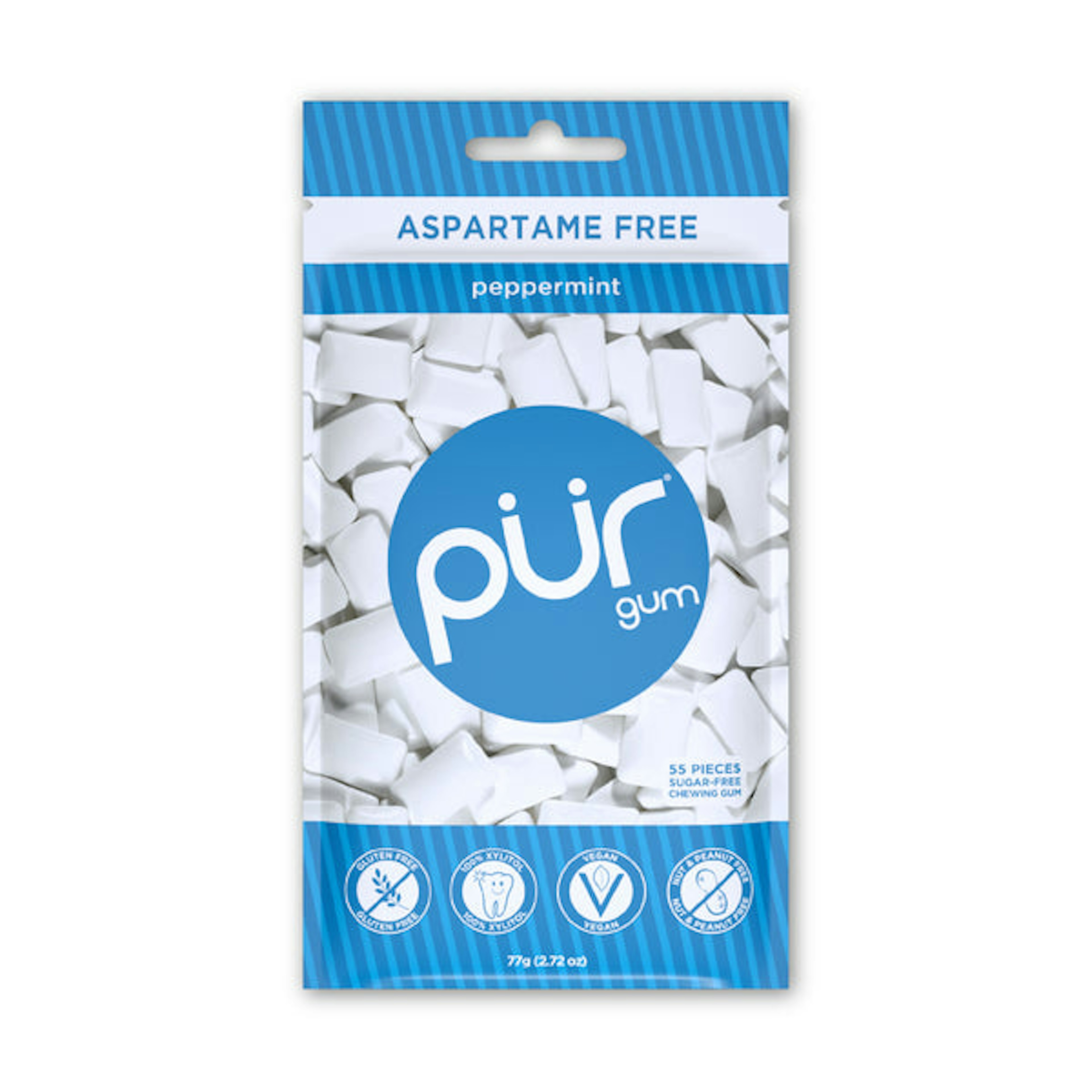 PUR tyggjó peppermint