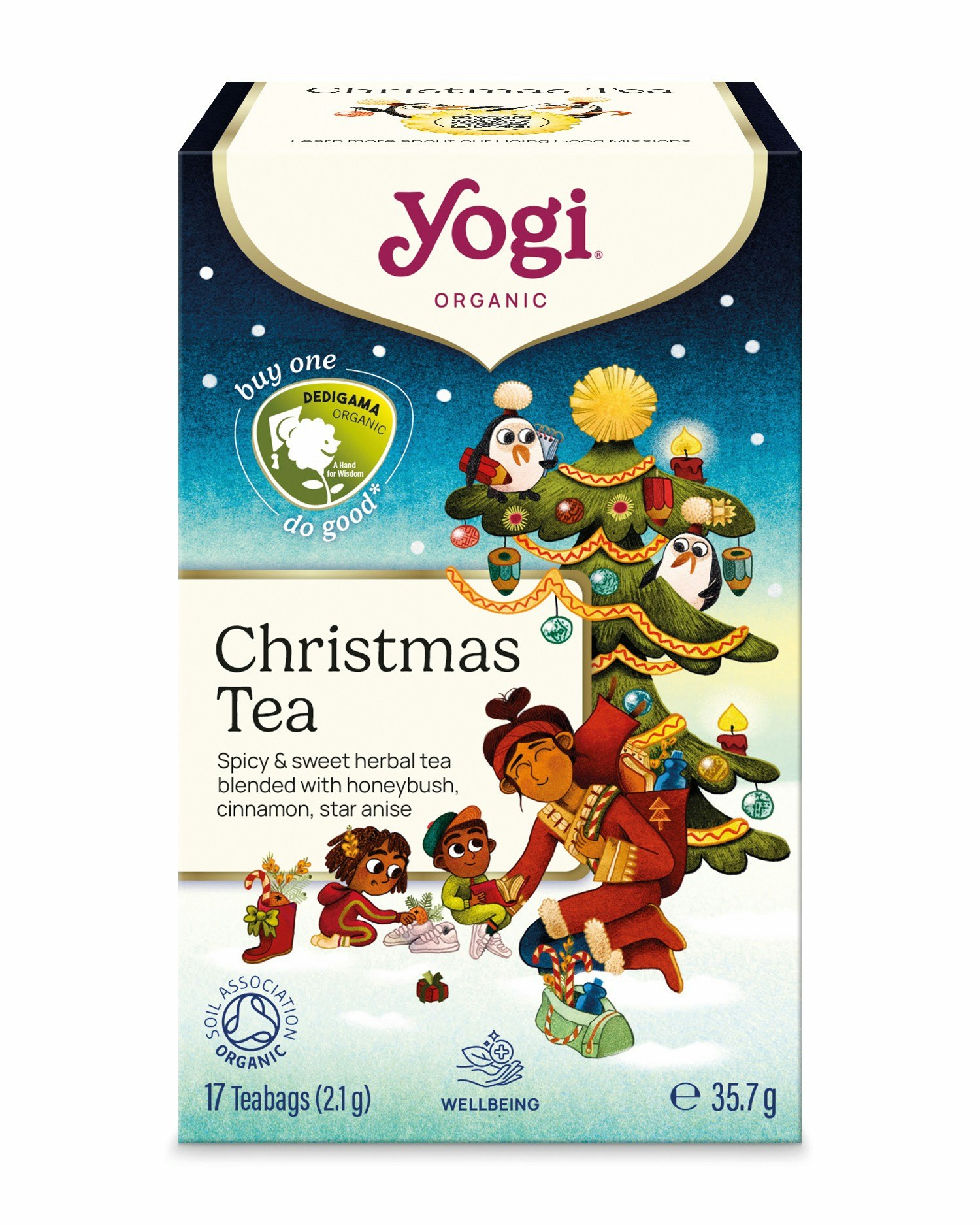 Yogi Te Christmas (jólate) ORG GF VEG 6s