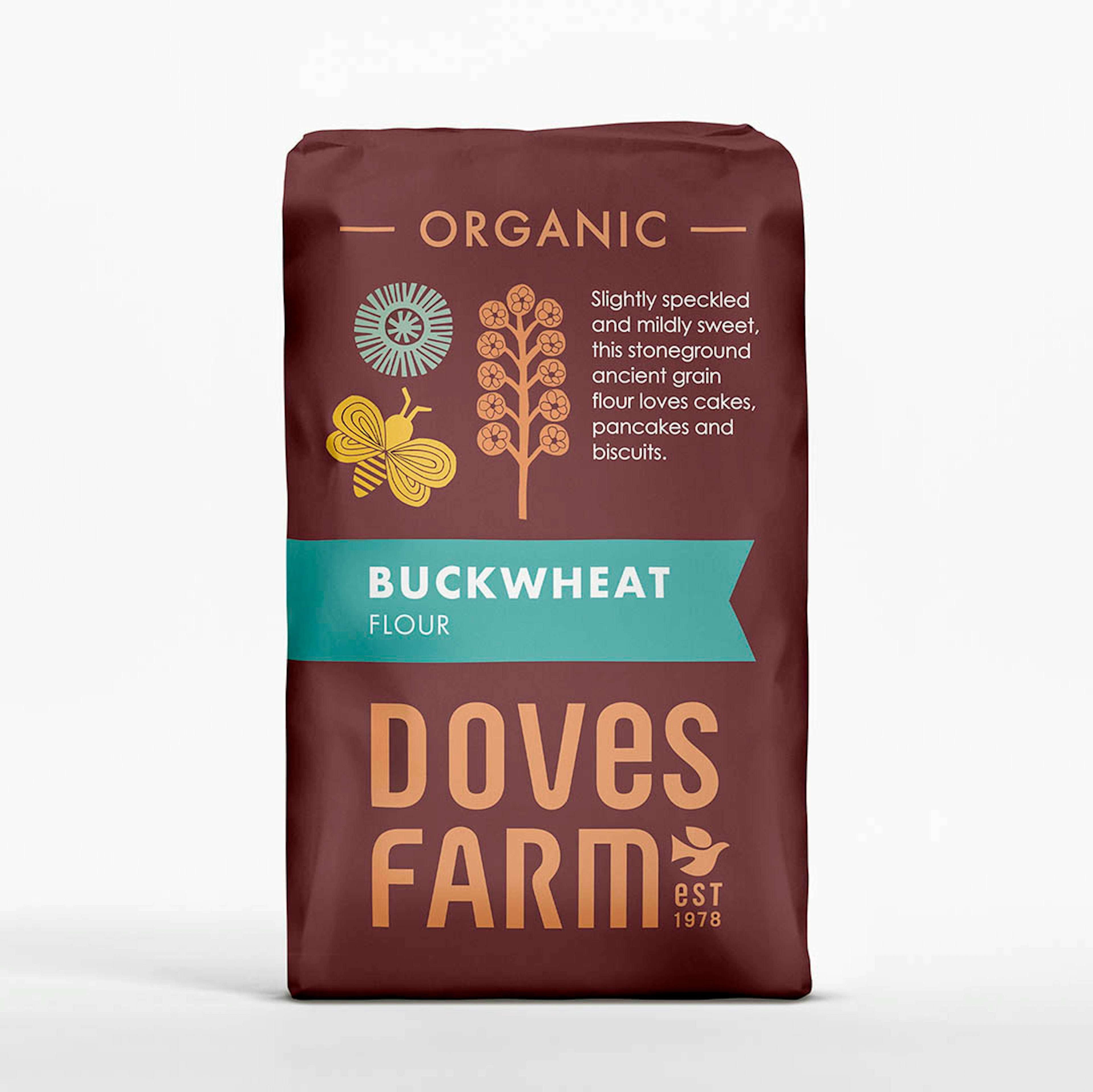 Doves Farm Lífrænt bókhveiti 1 kg