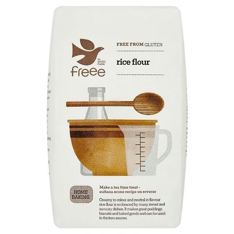 Doves Farm Lífrænt hrísgrjónahveiti 1 kg