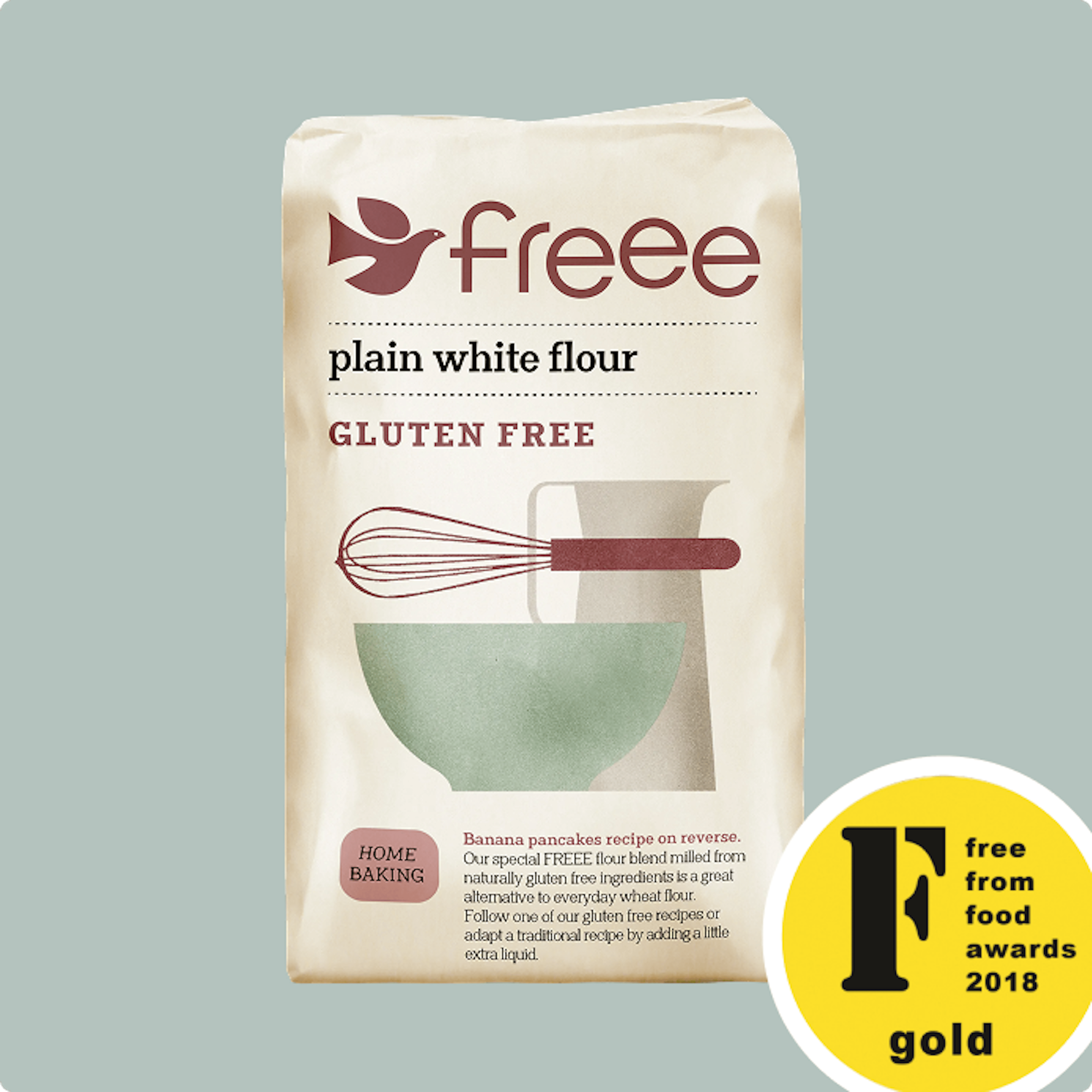 Doves Farm Glútenlaust hvítt mjöl 1 kg