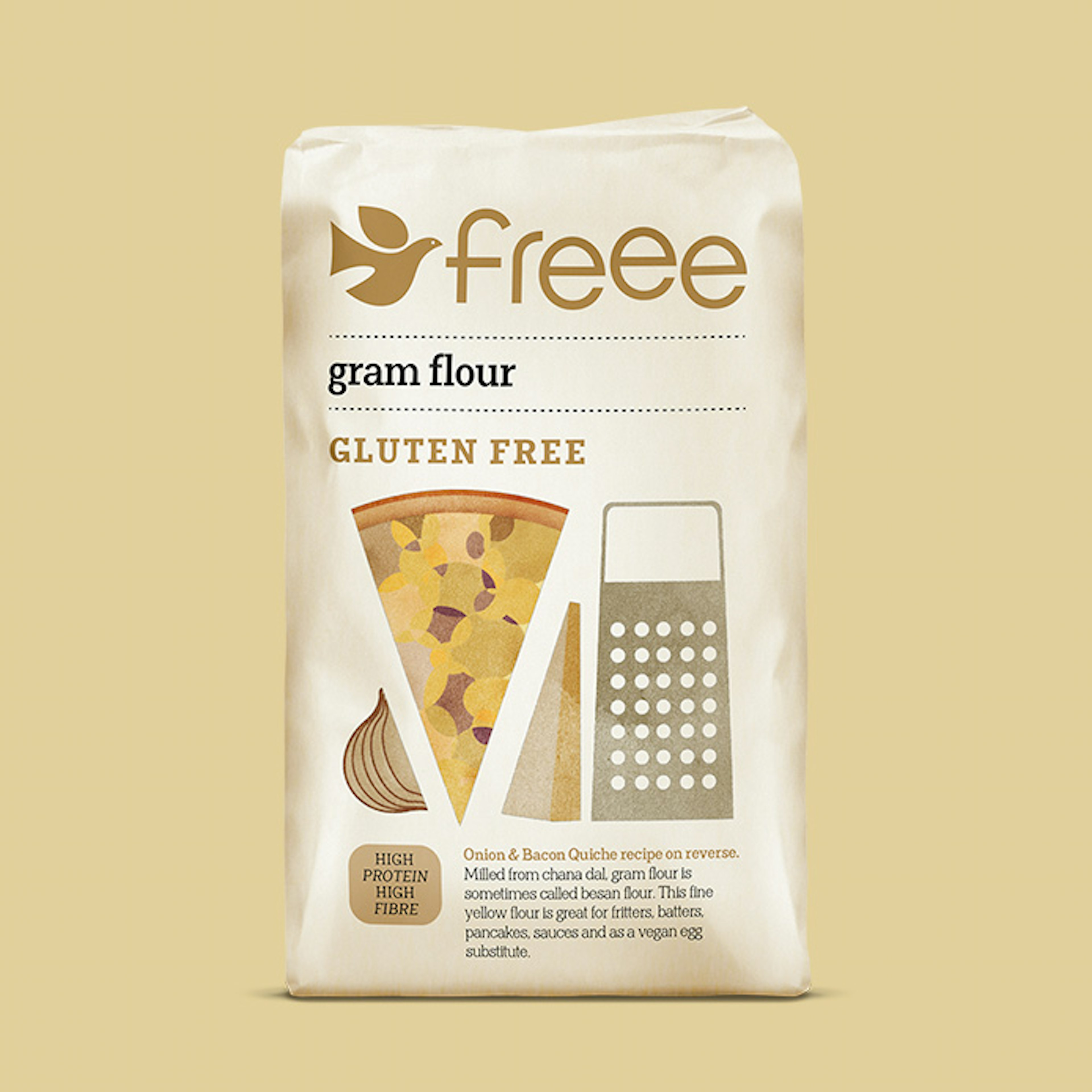 Doves Farm Glútenlaust kjúklingabaunahveiti 800 g