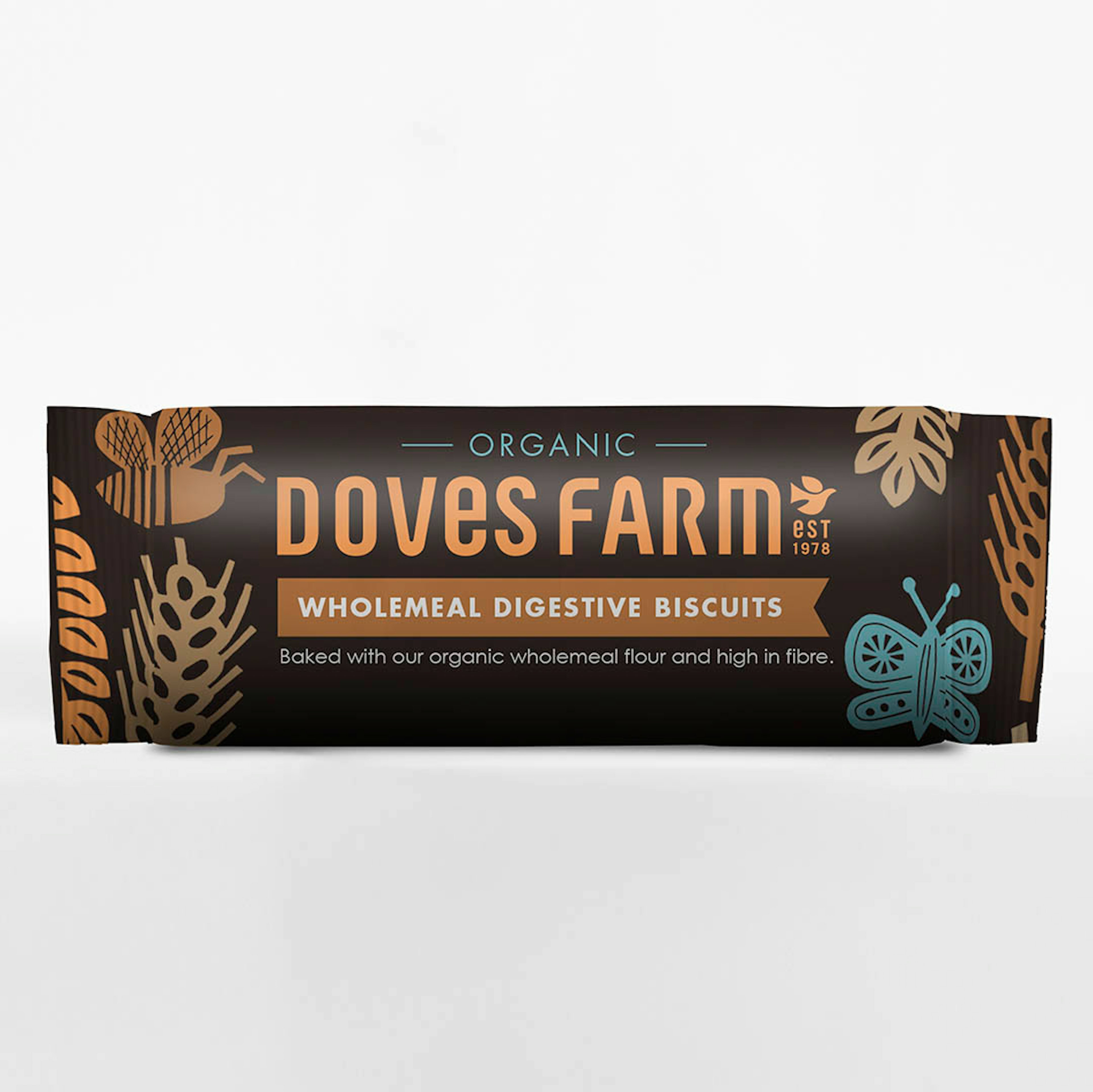 Doves Farm Lífrænt heilhveitikex 400 g