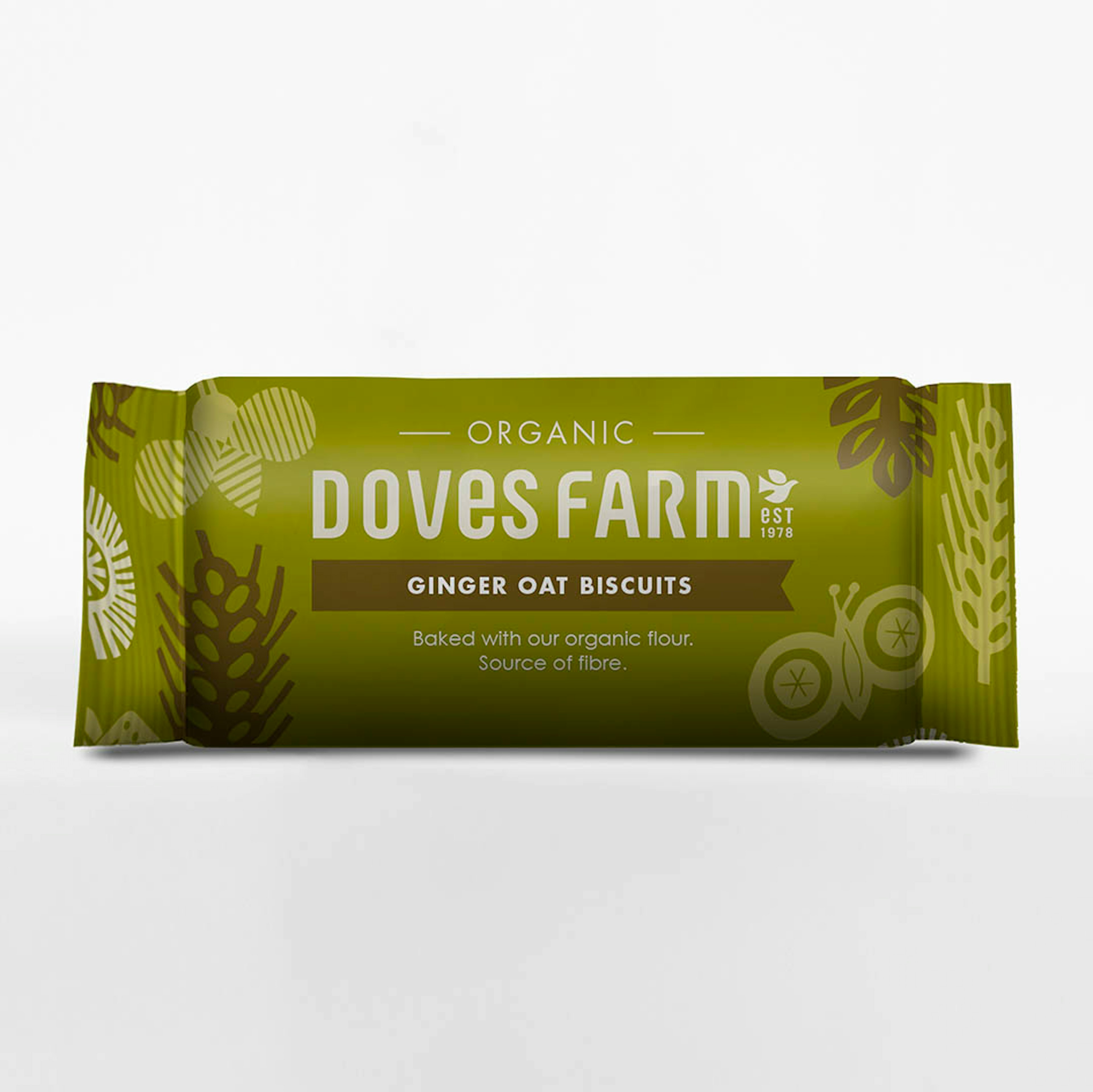 Doves Farm Lífrænt engifer-hafrakex 200 g