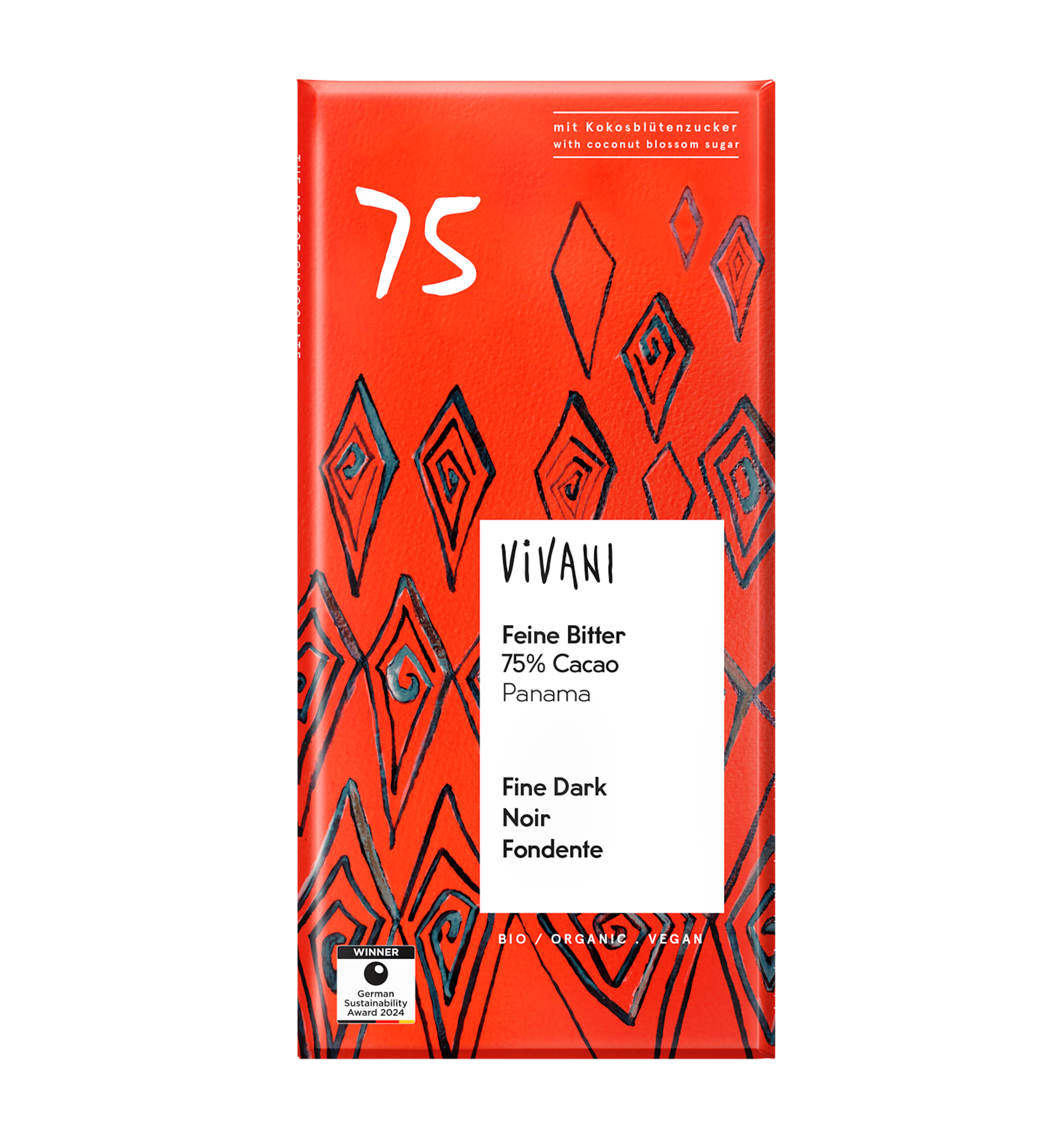 VIVANI Feine Bitter 75% Cacao
