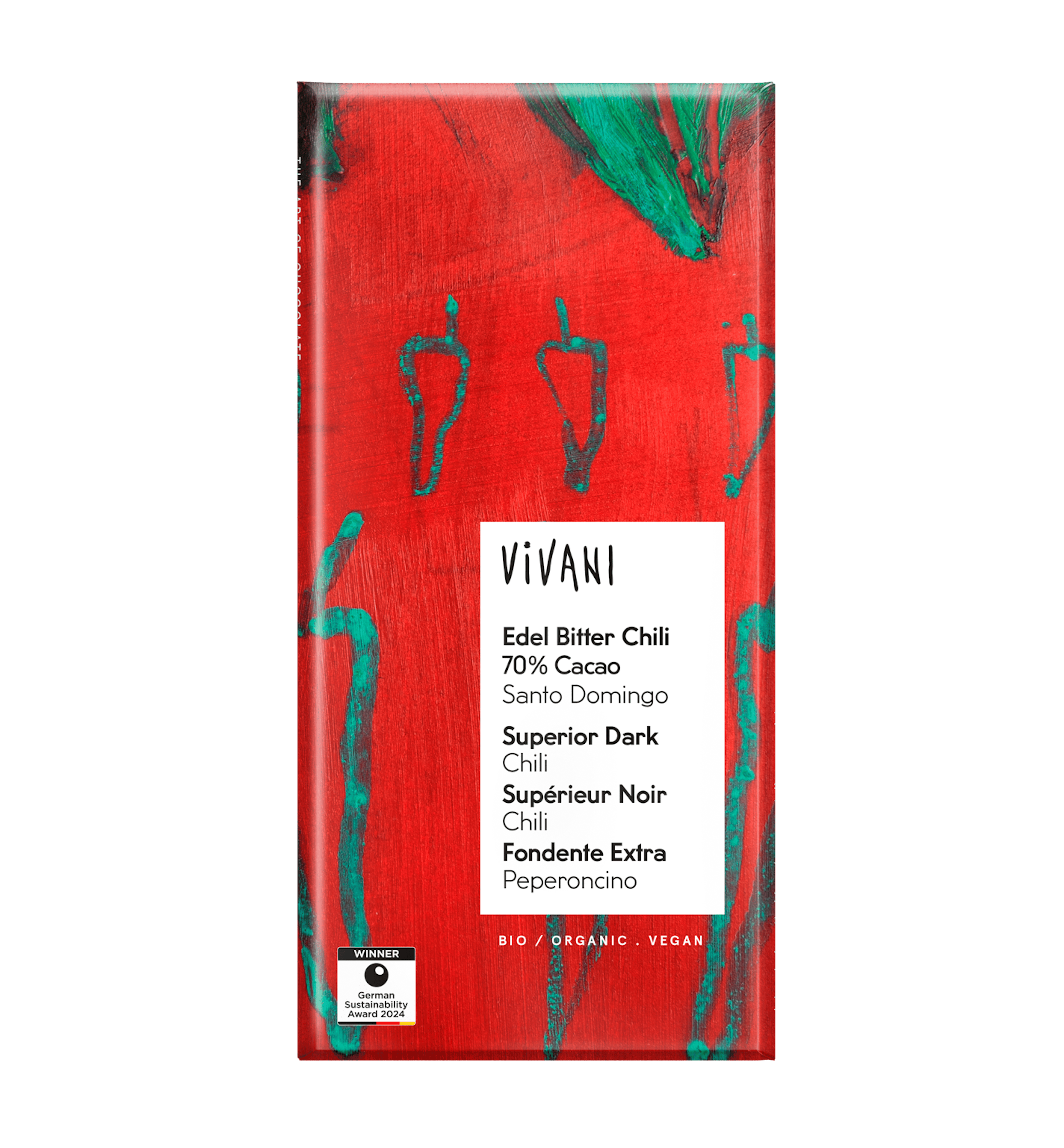 VIVANI Edel Bitter Chili 70% 