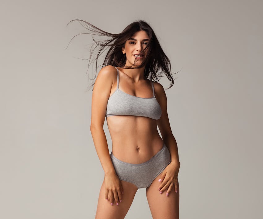 model posing