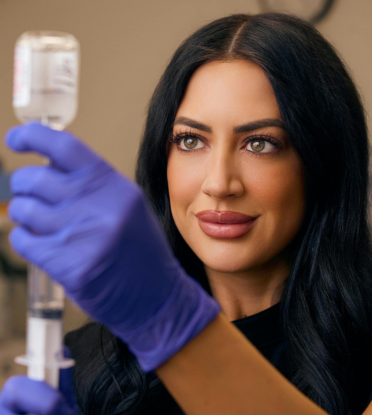 Getting ready to inject