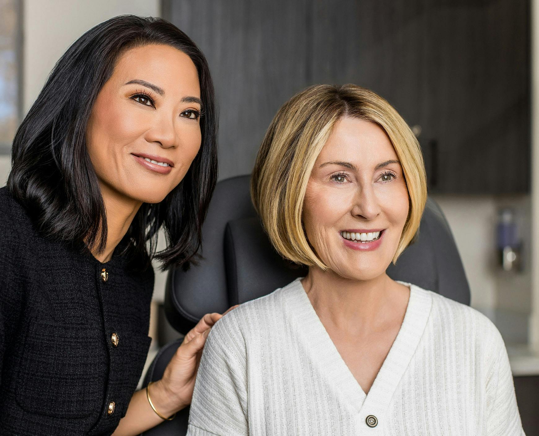 patient with Dr. Kristina Tansavatdi