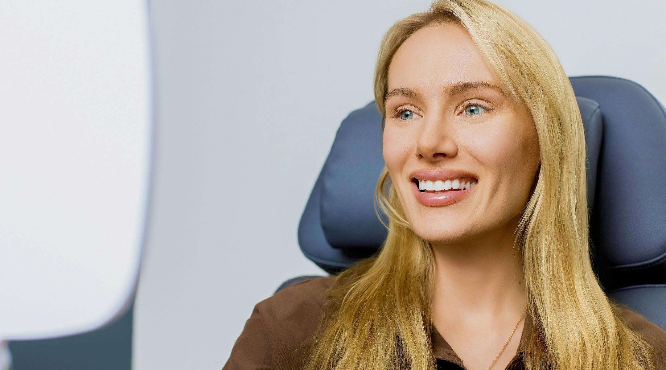 smiling woman