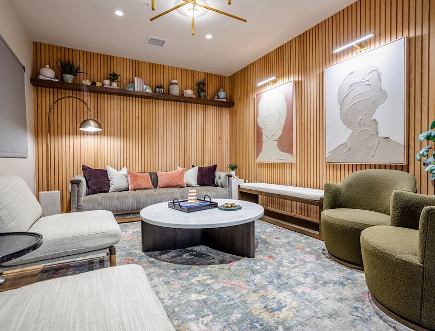 A waiting room