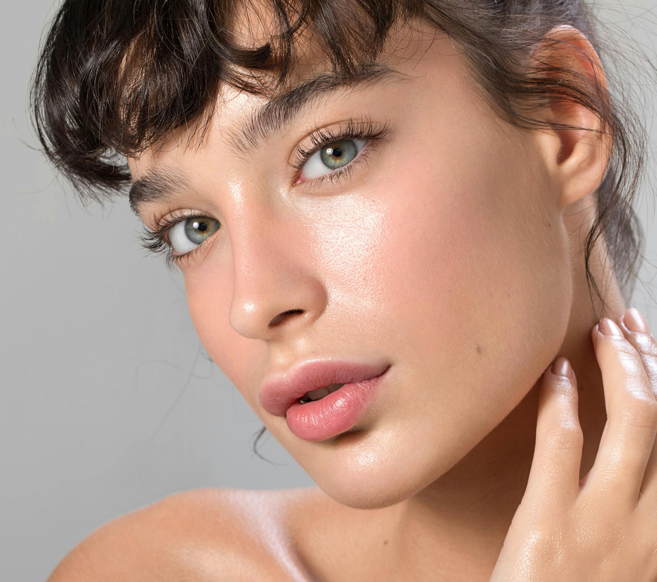 woman close up