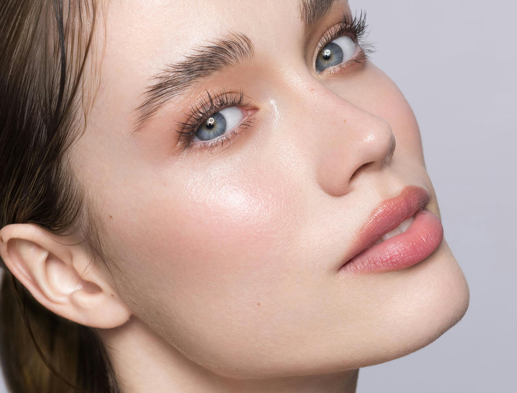 Close up of womans face