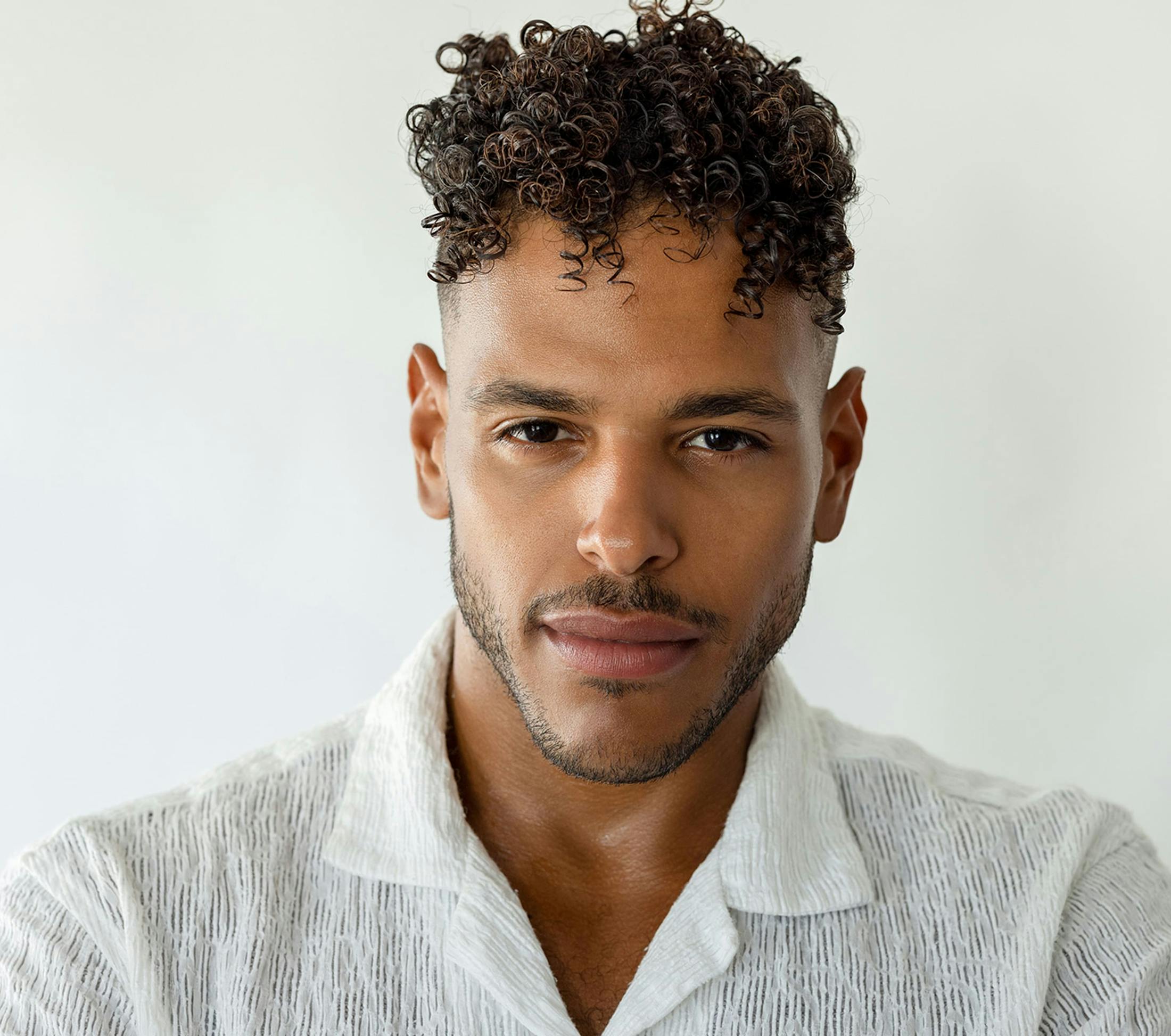 Man smiling
