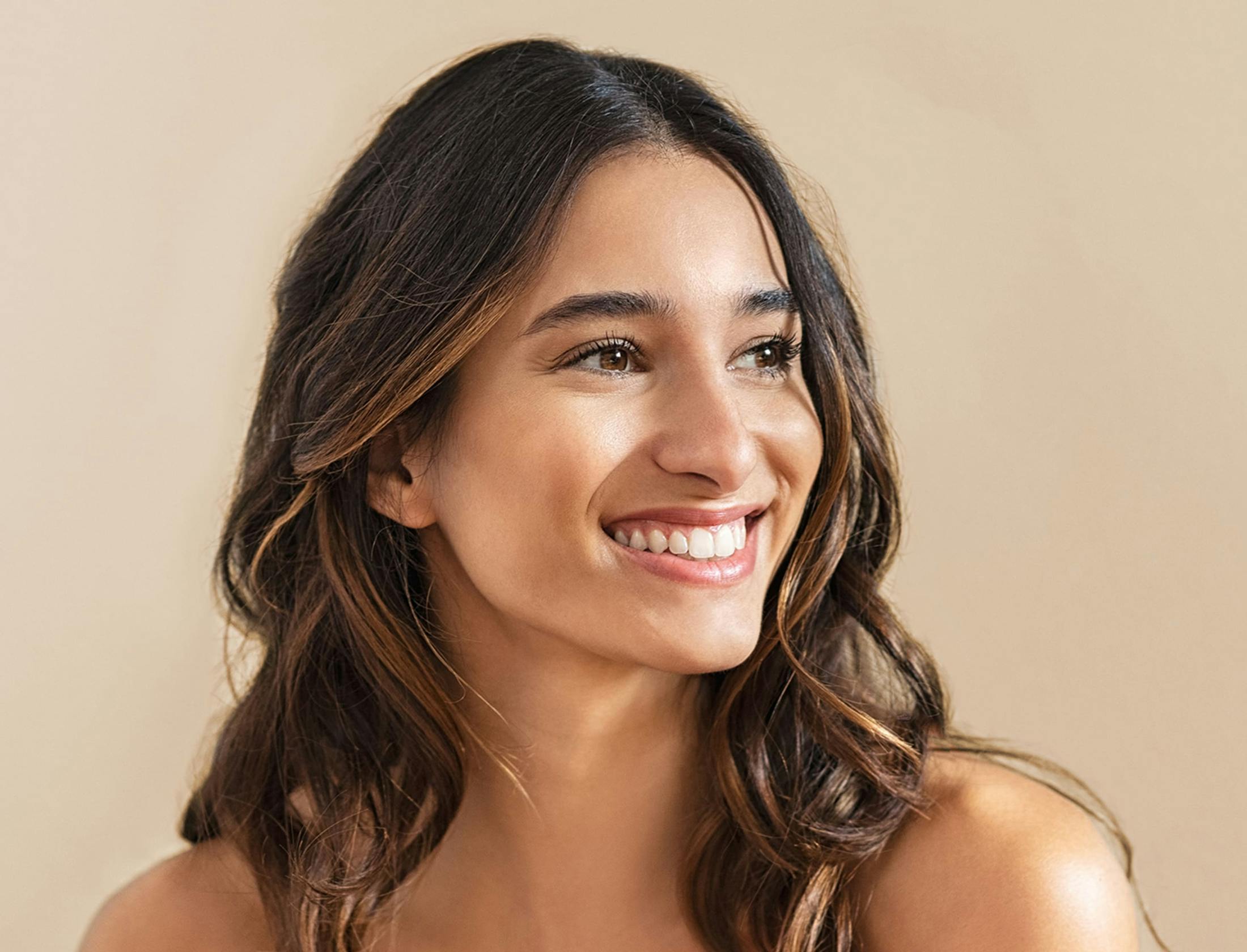 smiling woman