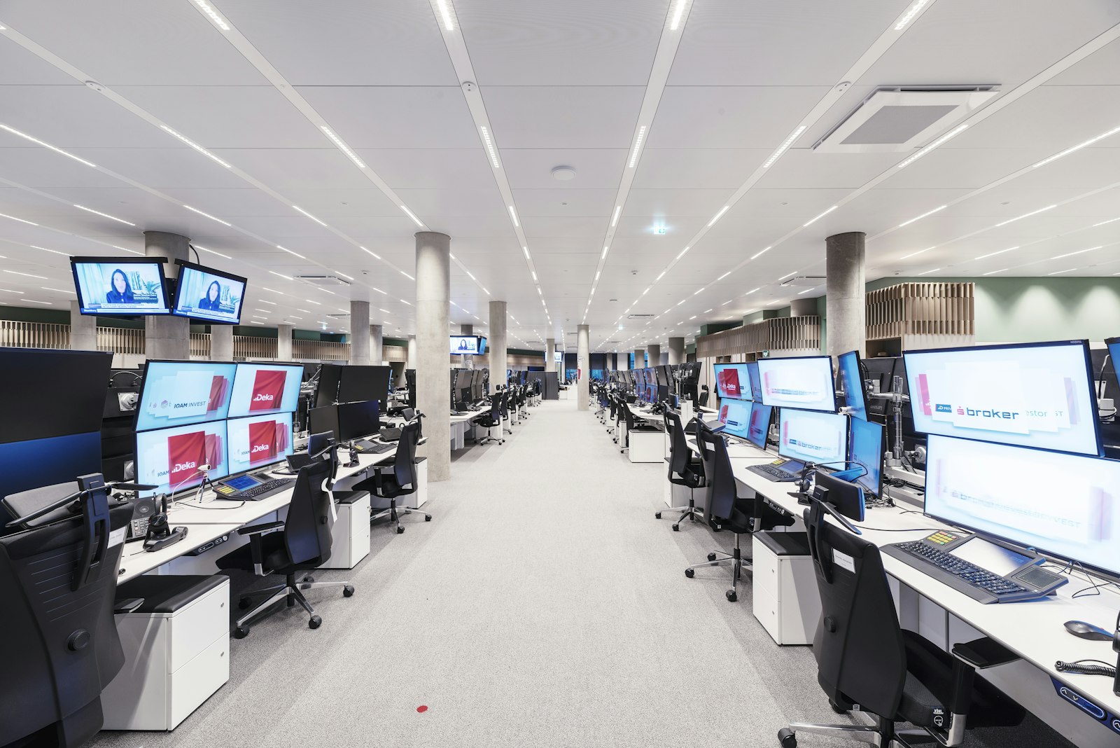 Trading floor Frankfurt