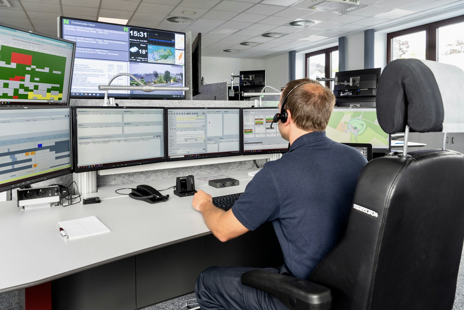 Kleve district control centre