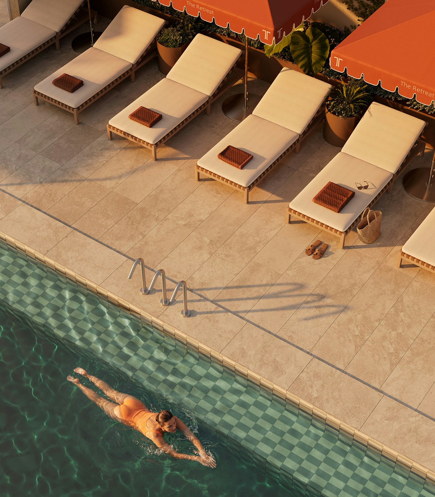 Rooftop Pool Terrace