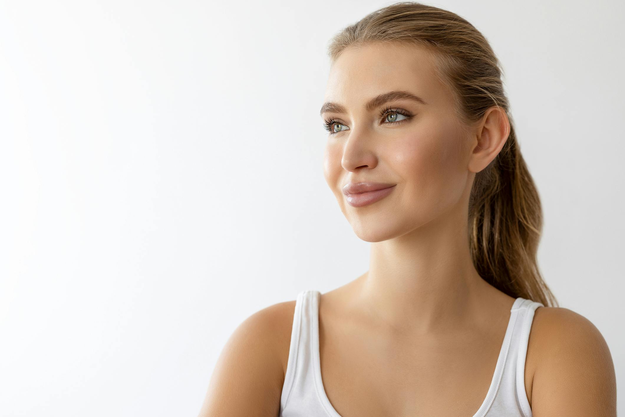 women smiling