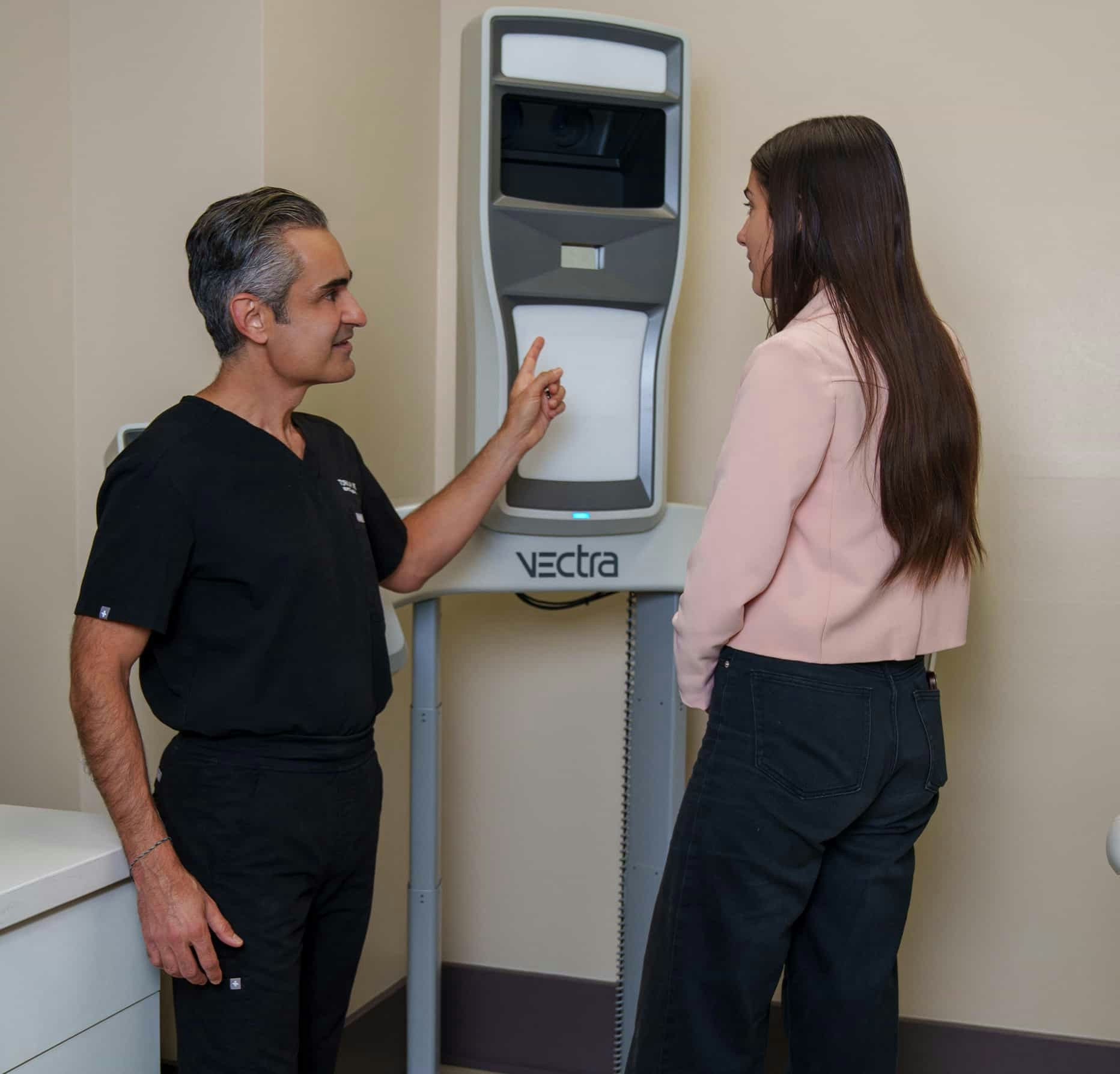 Doctor helping a patient
