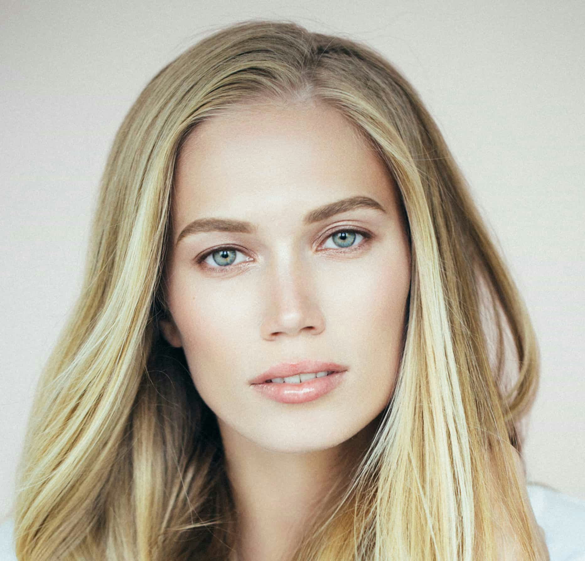 Woman looking at the camera